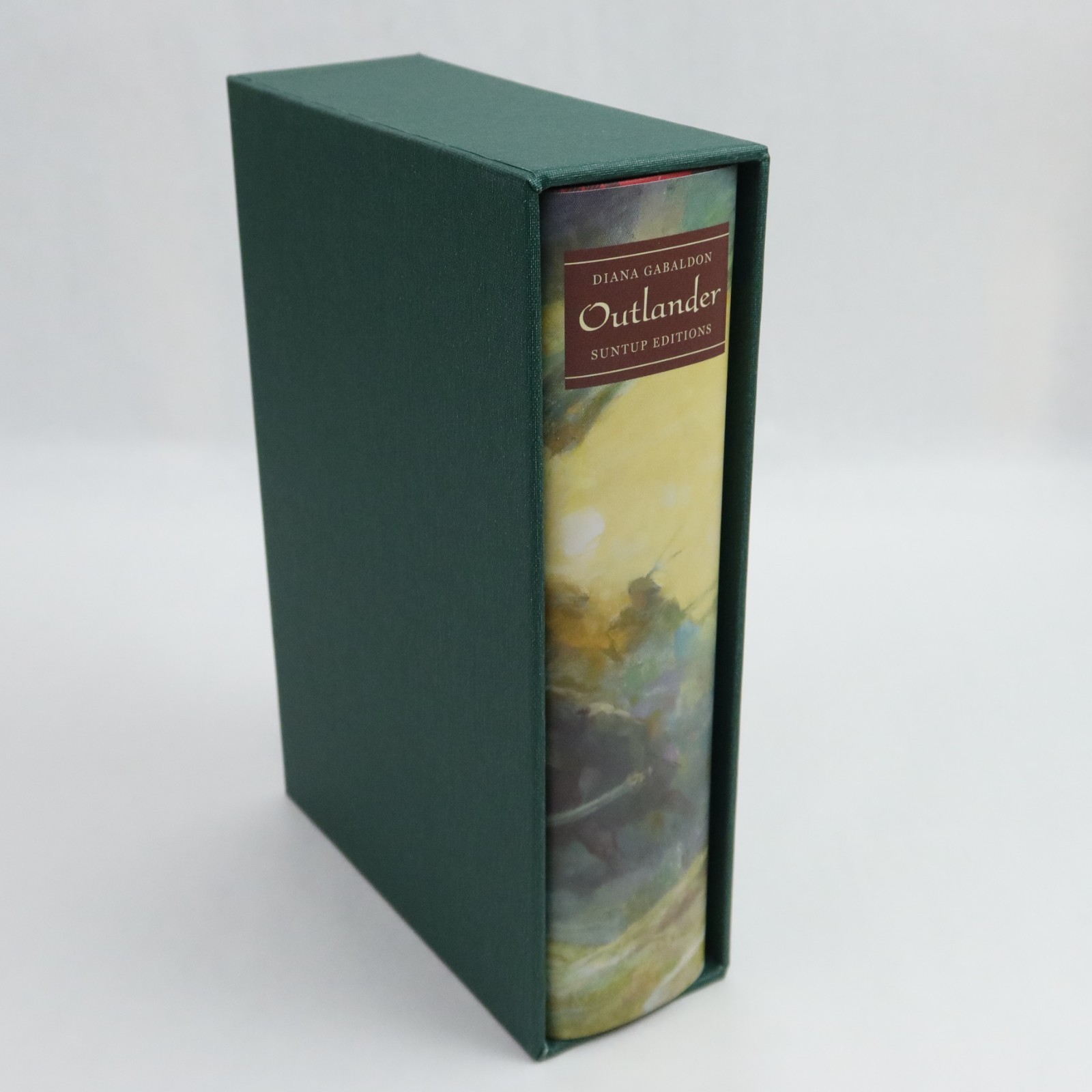 Outlander Diana Gabaldon Classic Edition SIGNED x2 Charles Young Walls Suntup