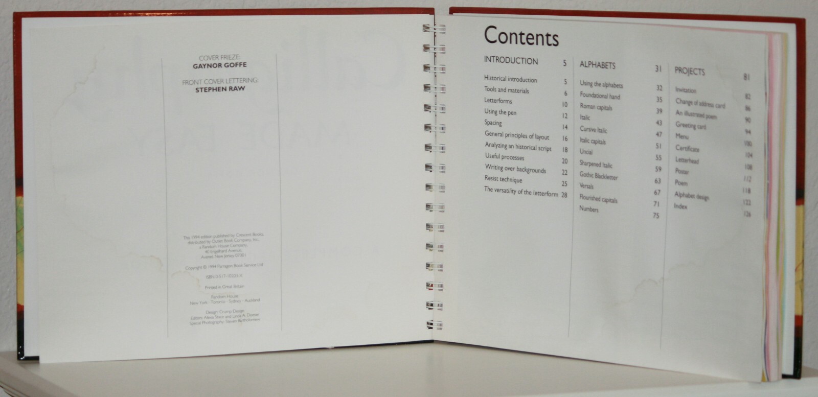 Calligraphy Made Easy A Complete Beginner’s Guide 127 Pages First Printing 1994