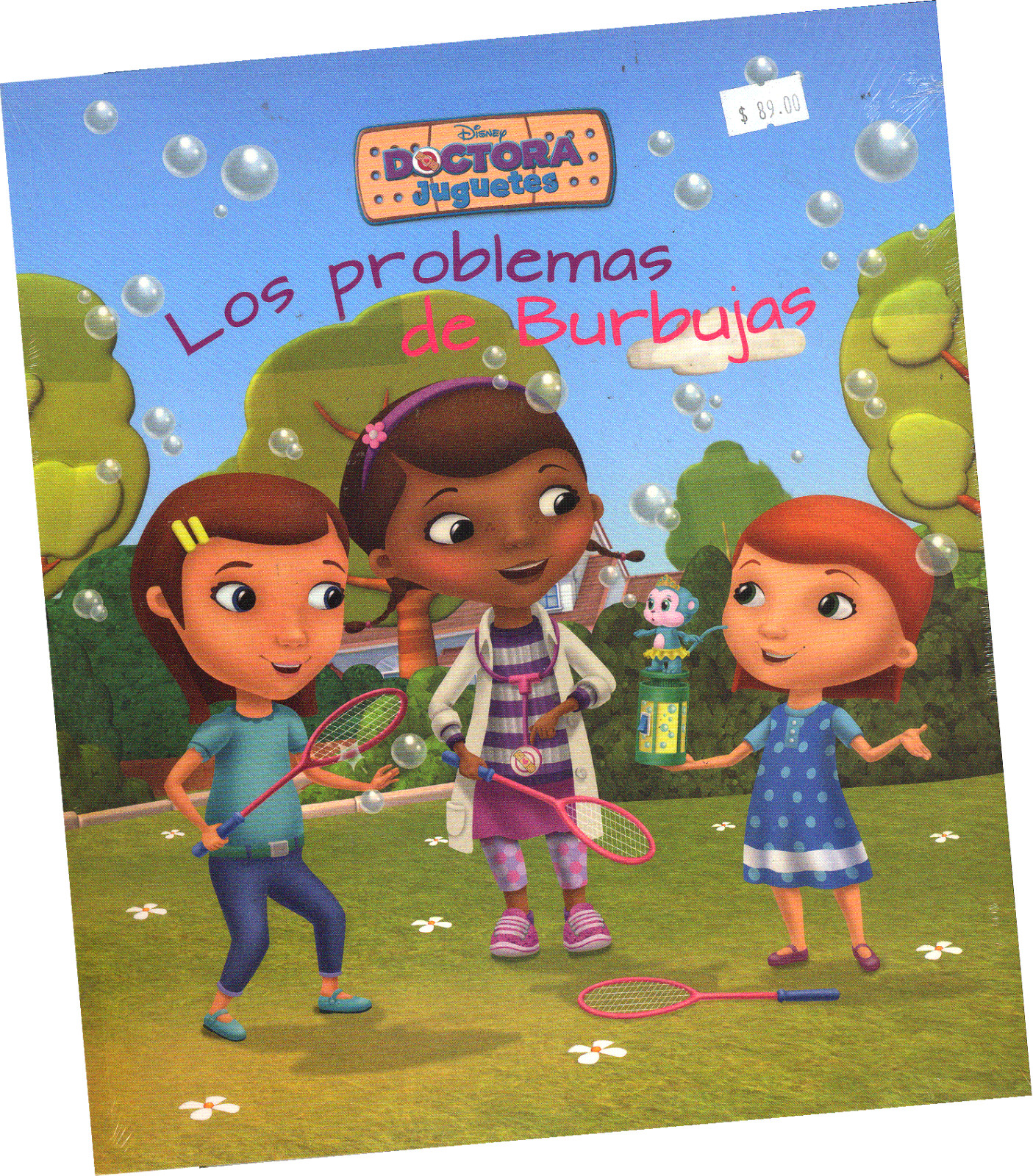 LIBRO DISNEY “DOCTORA JUGUETES: LOS PROBLEMAS DE BURBUJAS”, EN ESPAÑOL