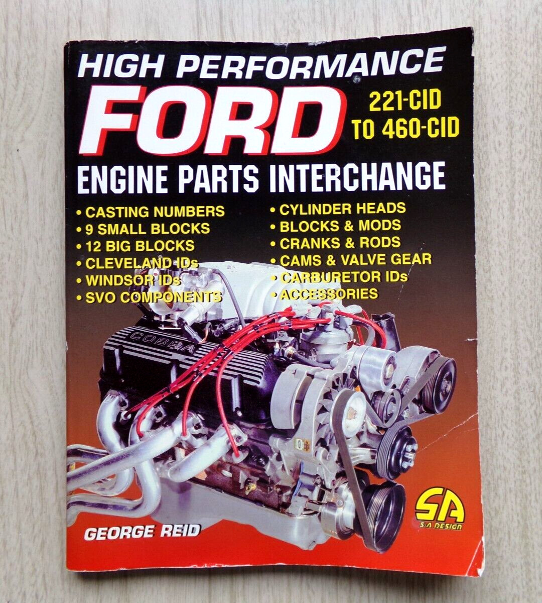 High Performance Ford Engine Parts Interchange George Reid CarTech SA Design