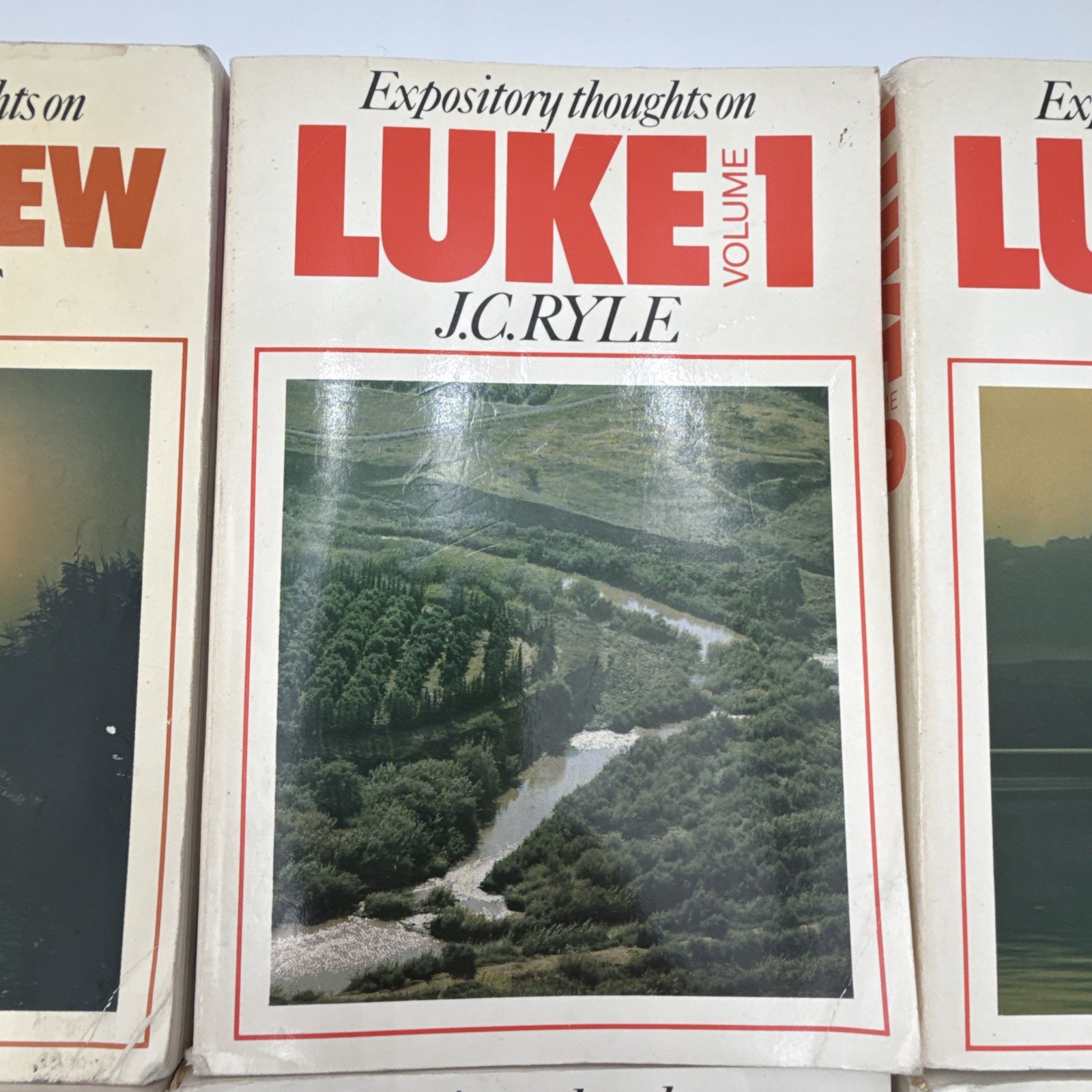 Expository Thoughts On The Gospels J C Ryle – 5 Book Lot – Banner PB Bible Study