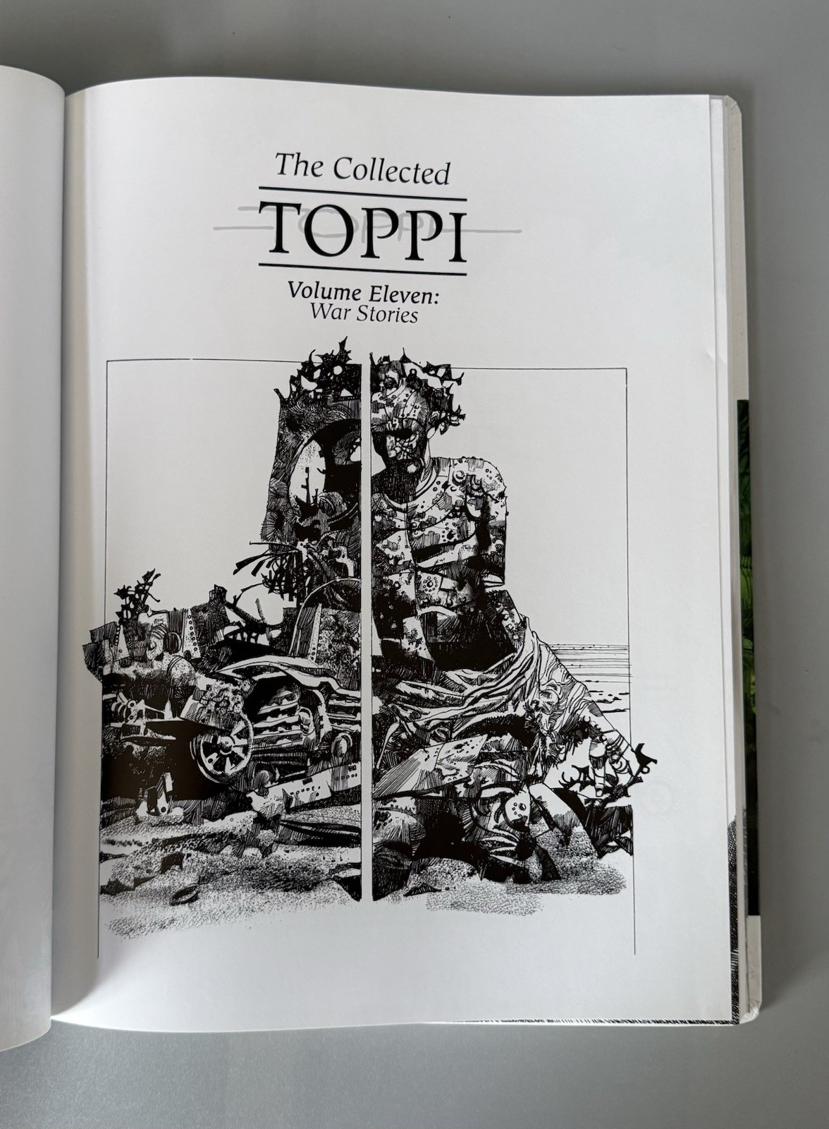The Collected Toppi Volume Eleven: War Stories — Hardcover — 2023 Magnetic Press