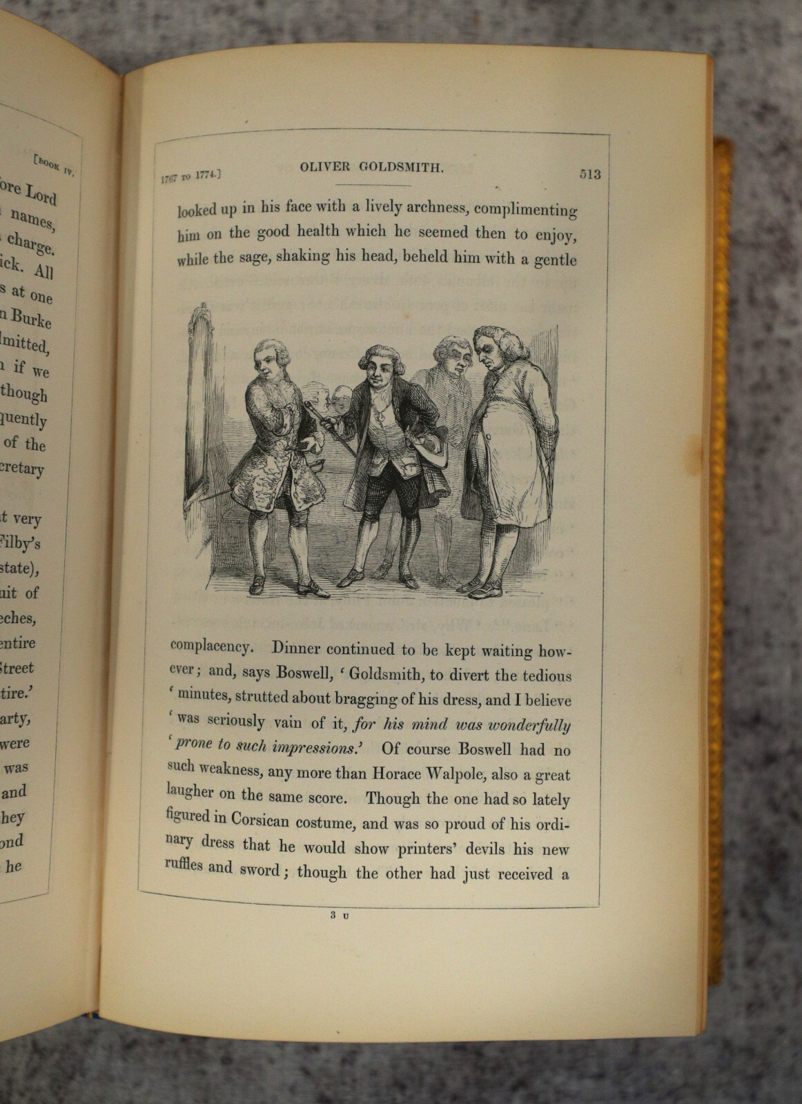 [Sh12] Fine Binding Zaehnsdorf, 1848, Adventures of Oliver Goldsmith, J Forster