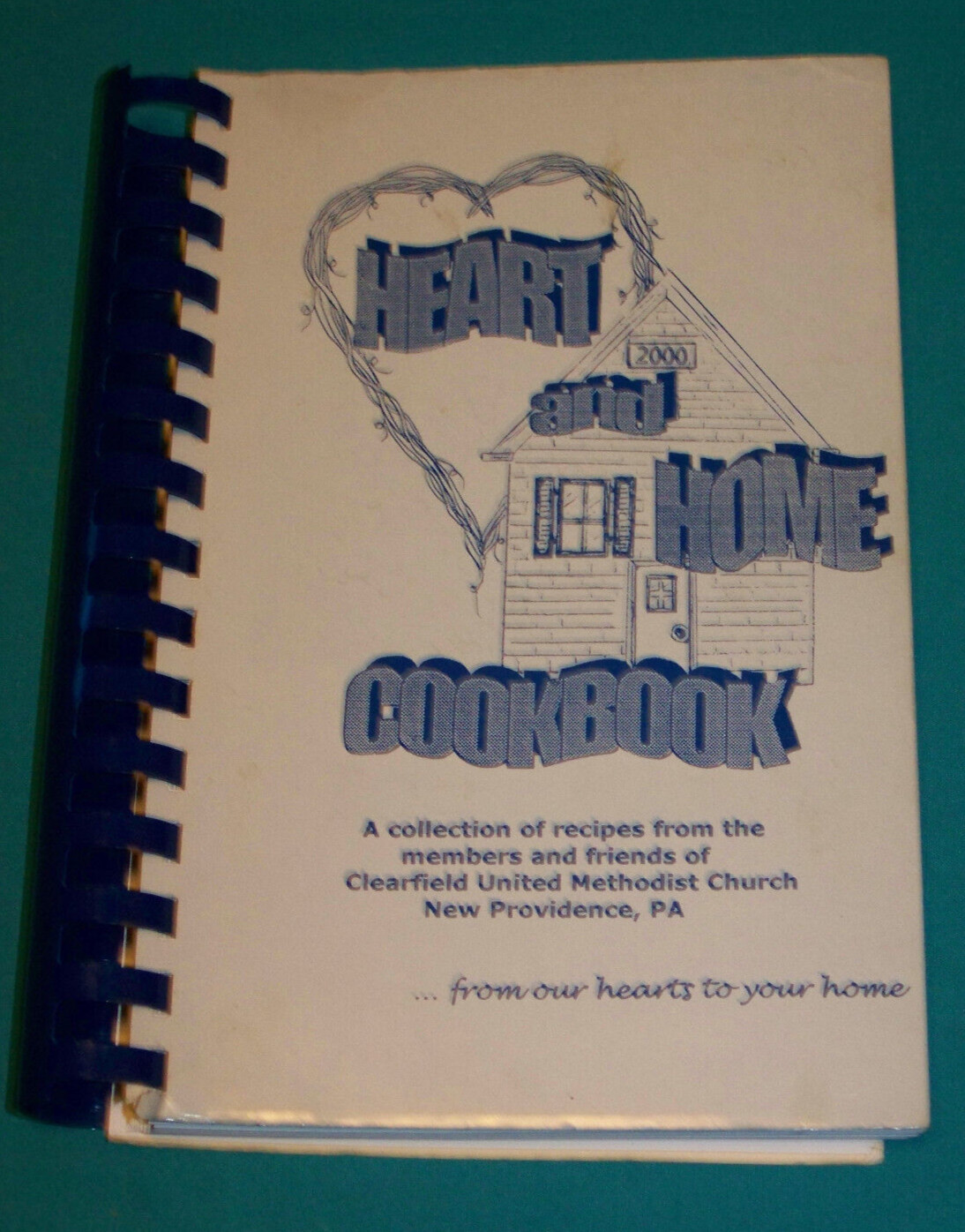 Clearfield United Methodist Church Cookbook New Providence PA 2000 Pennsylvania