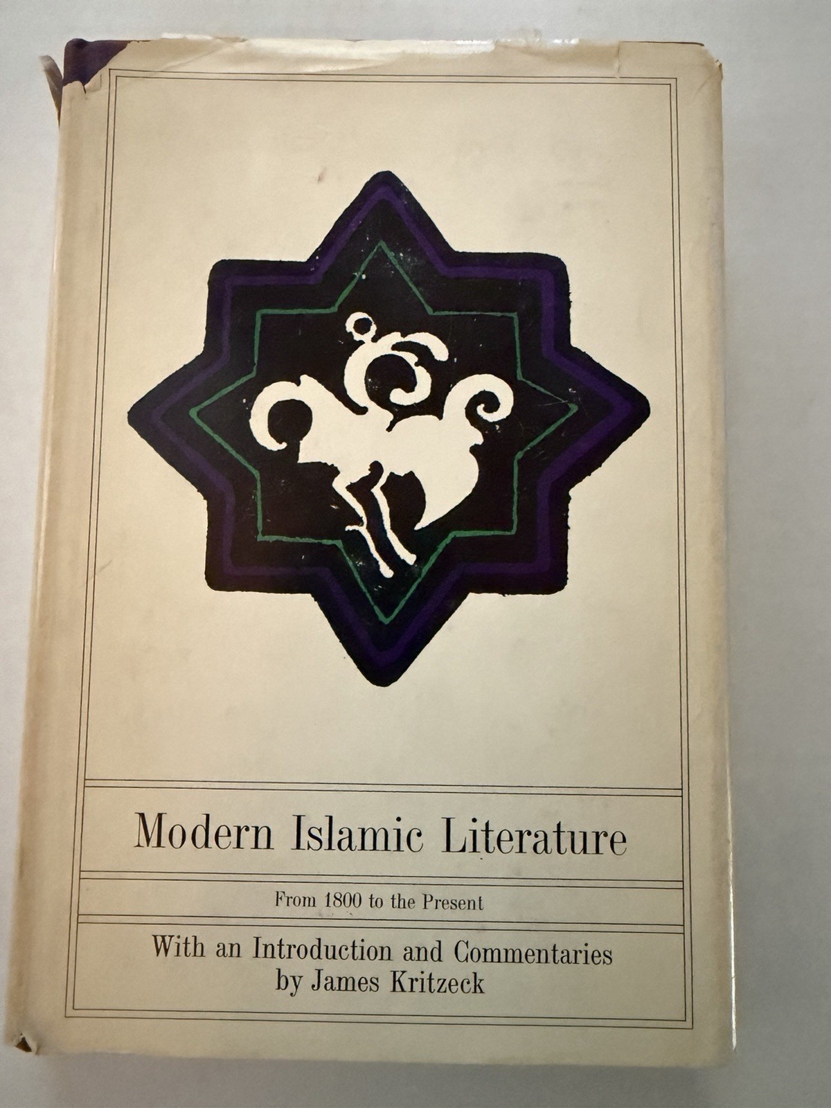 Modern Islamic Literature From 1800 to the Present (HC, 1970)