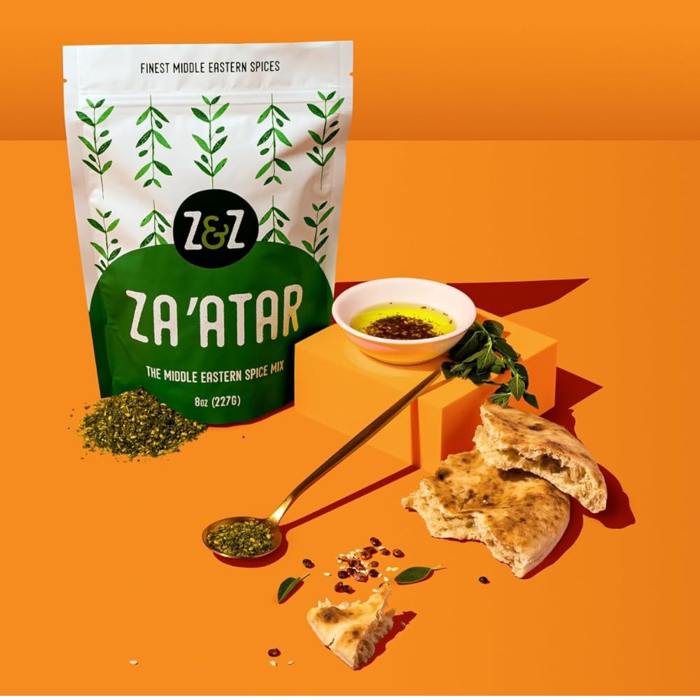 Za’Atar by | Za’Atar Spice Blend with Zaatar Spice, Sumac, & Toasted Sesame See