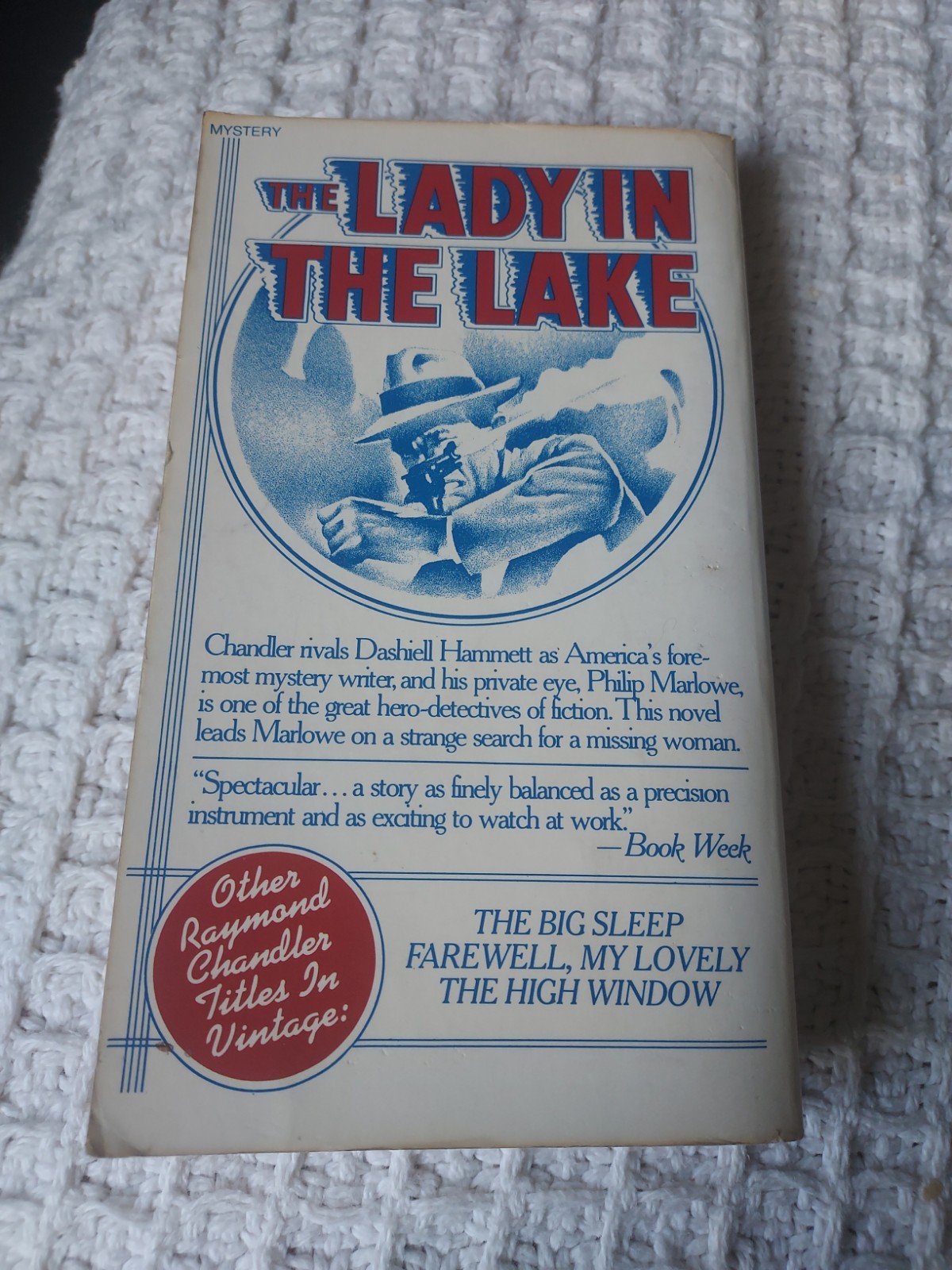 Raymond Chandler – The Lady In The Lake – Vintage Books First Edition 1976