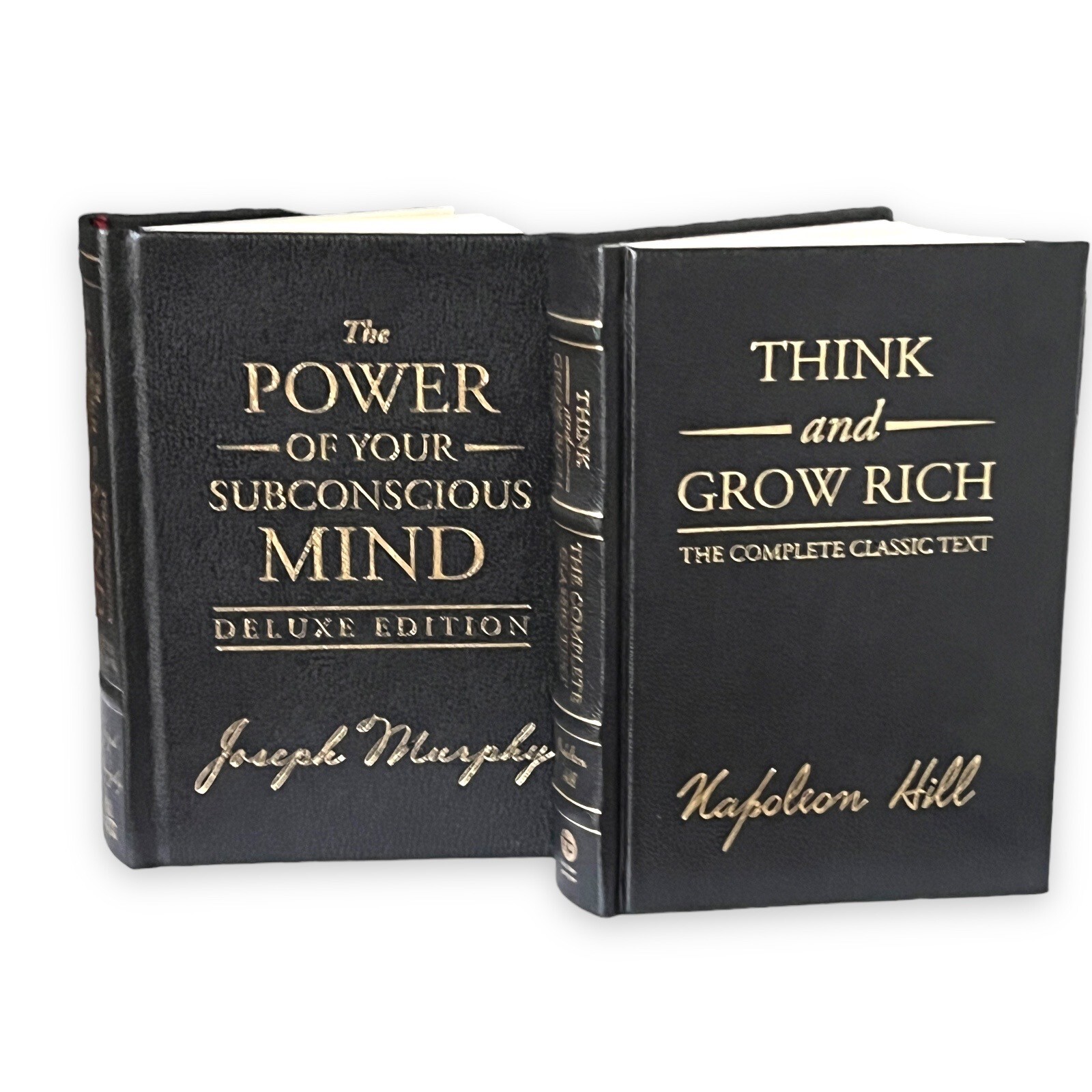 3 X THINK AND GROW RICH & THE POWER OF SUBCONSCIOUS MIND & PSYCHO-CYBERNETICS