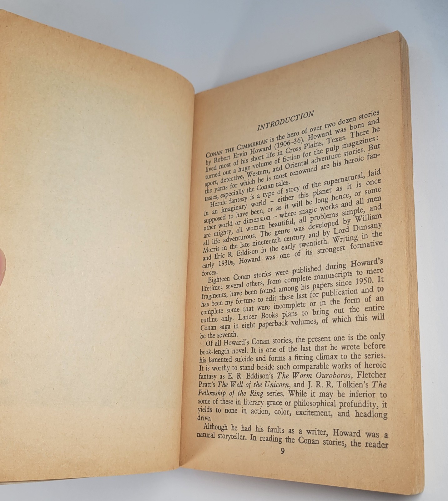 Conan the Conqueror – Robert E Howard – 1975 Sphere PB Vintage Fantasy