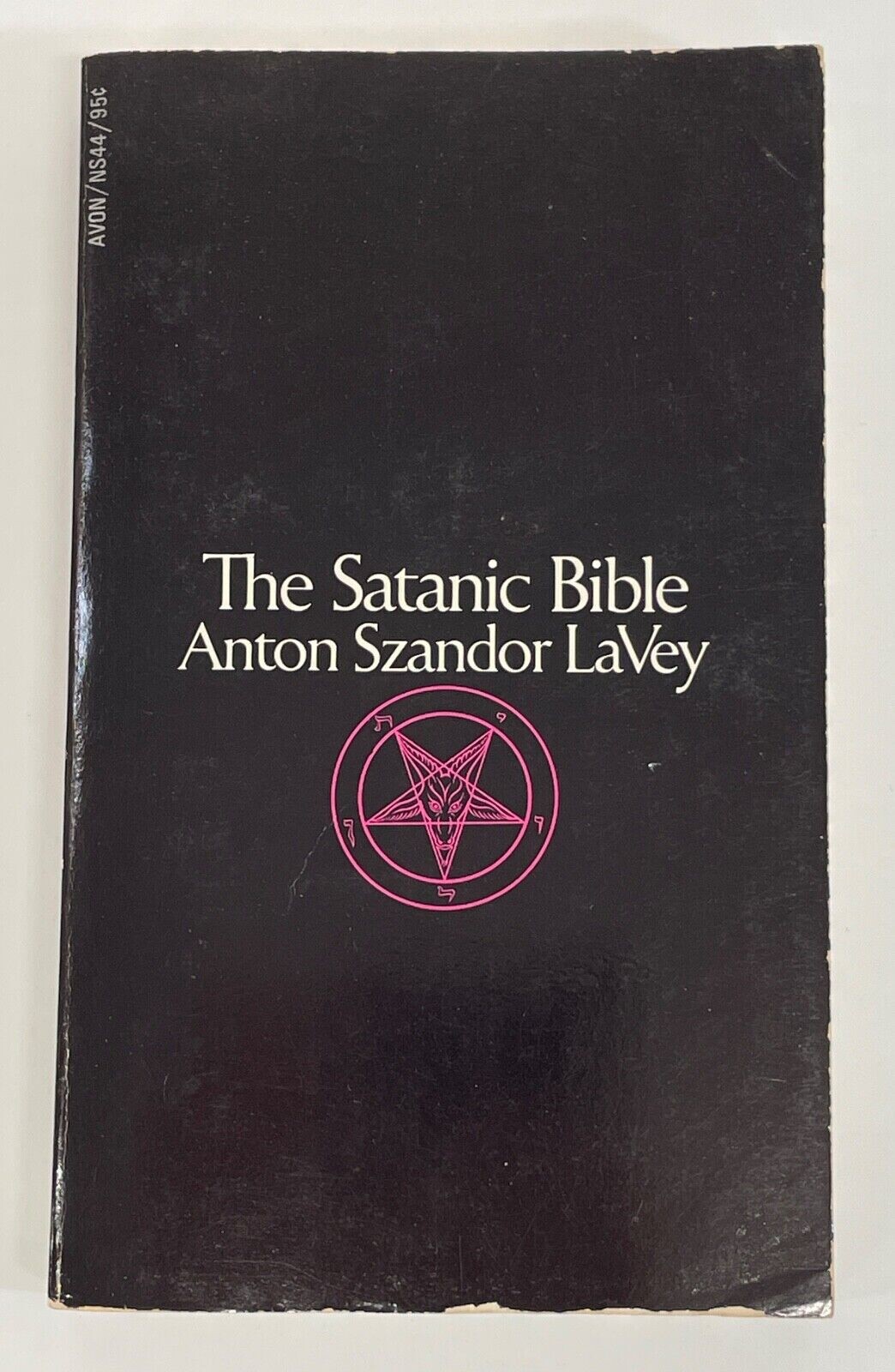 The Satanic Bible Anton LaVey SATANISM 1st Ed 4th Printing 95c 1969 1971 Vintage