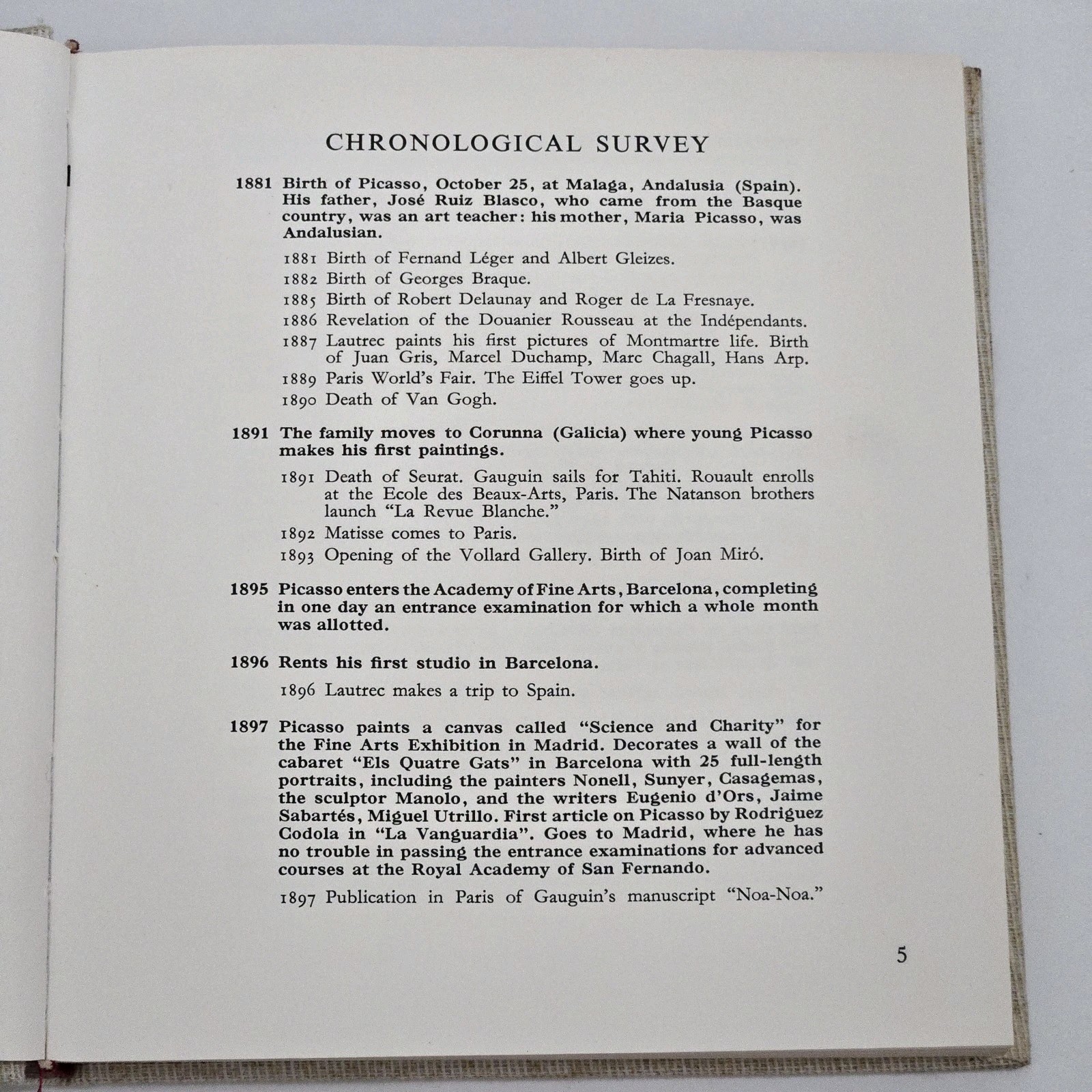 Picasso: Biographical & Critical Studies: Raynal – Great Tipped In Color Plates