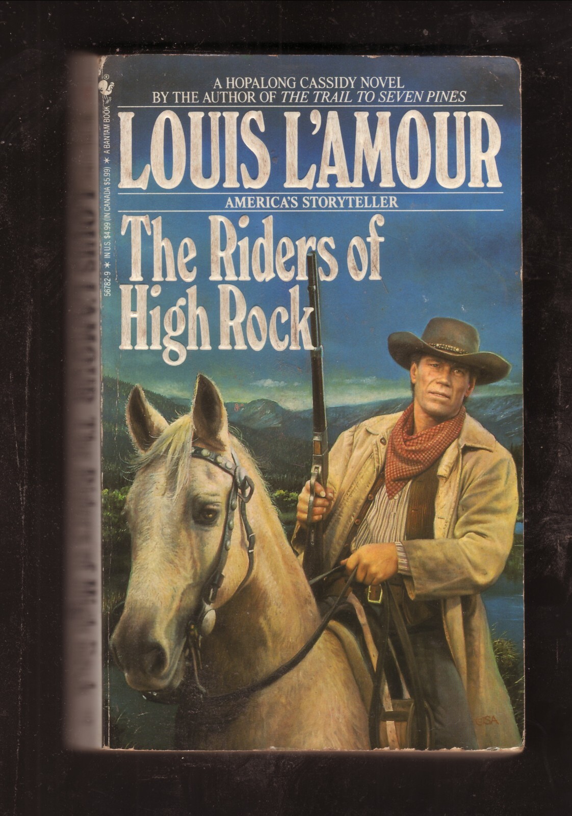 Louis L’Amour The Riders of High Rock Hopalong Cassidy 1994 1st Edition PB