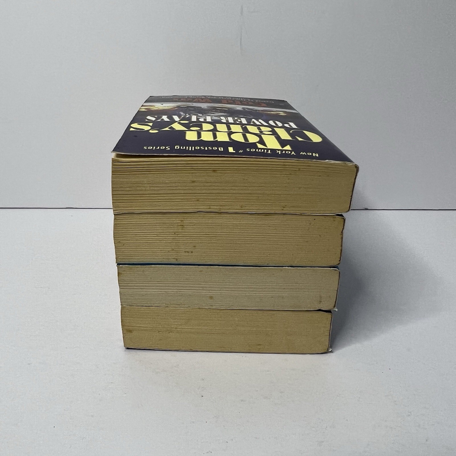 Tom Clancy Power Plays Series Bundle Of 4 Vintage Paperback Books