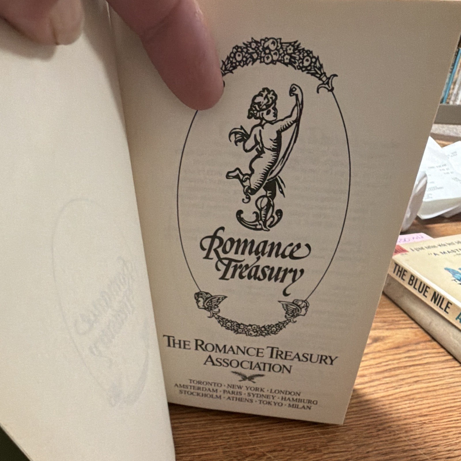 Romance Treasury Association Romance Treasury Leather Bound HC 1989