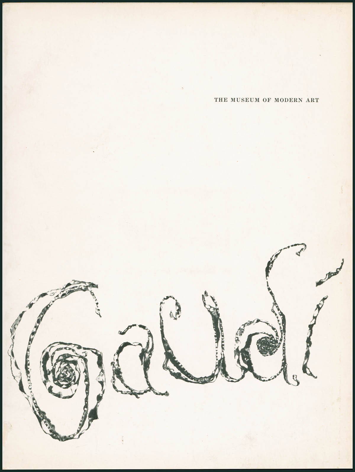 Gaudi (Museum of Modern Art)