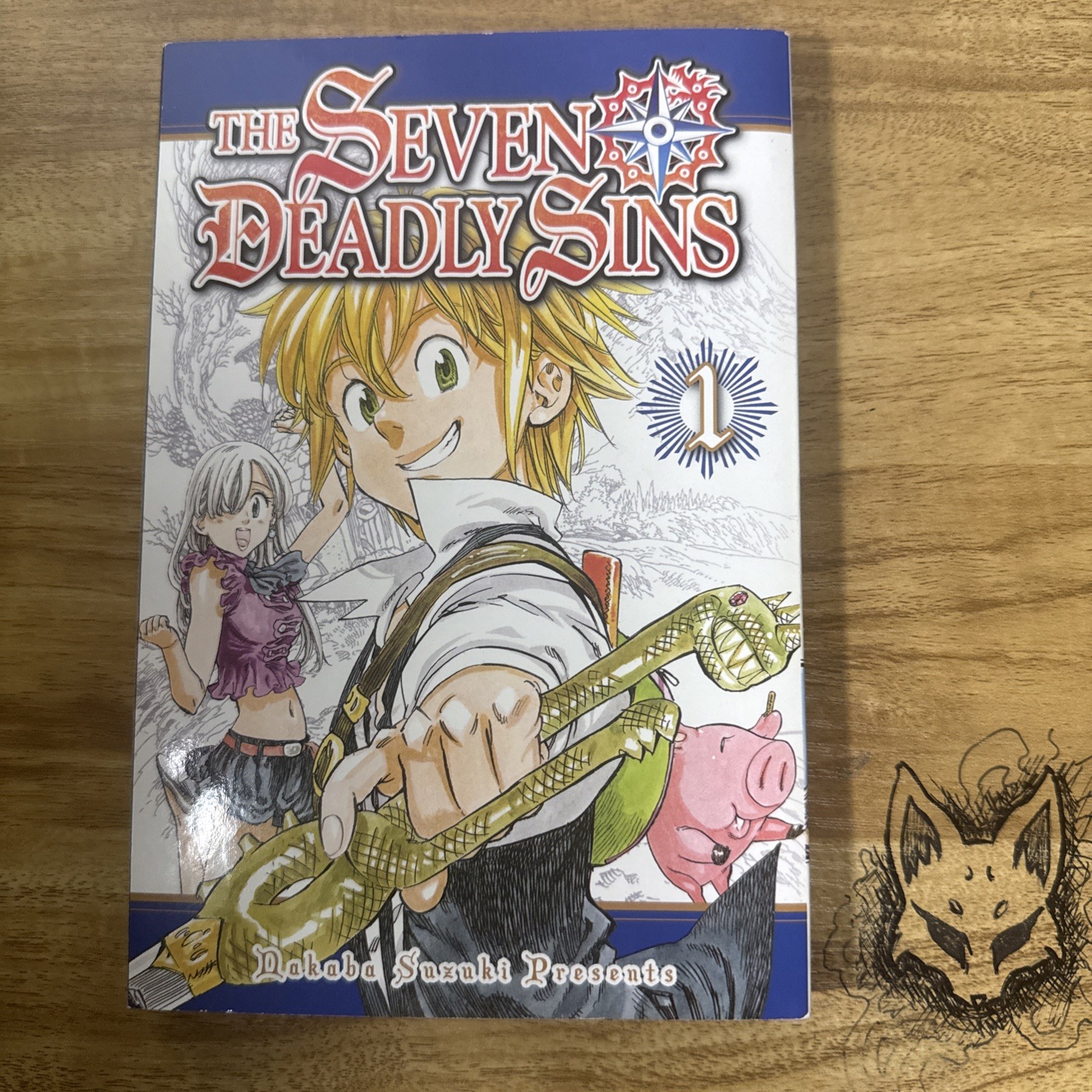 The Seven Deadly Sins English Volume 1 (Manga) Kodansha Comics (US Seller)
