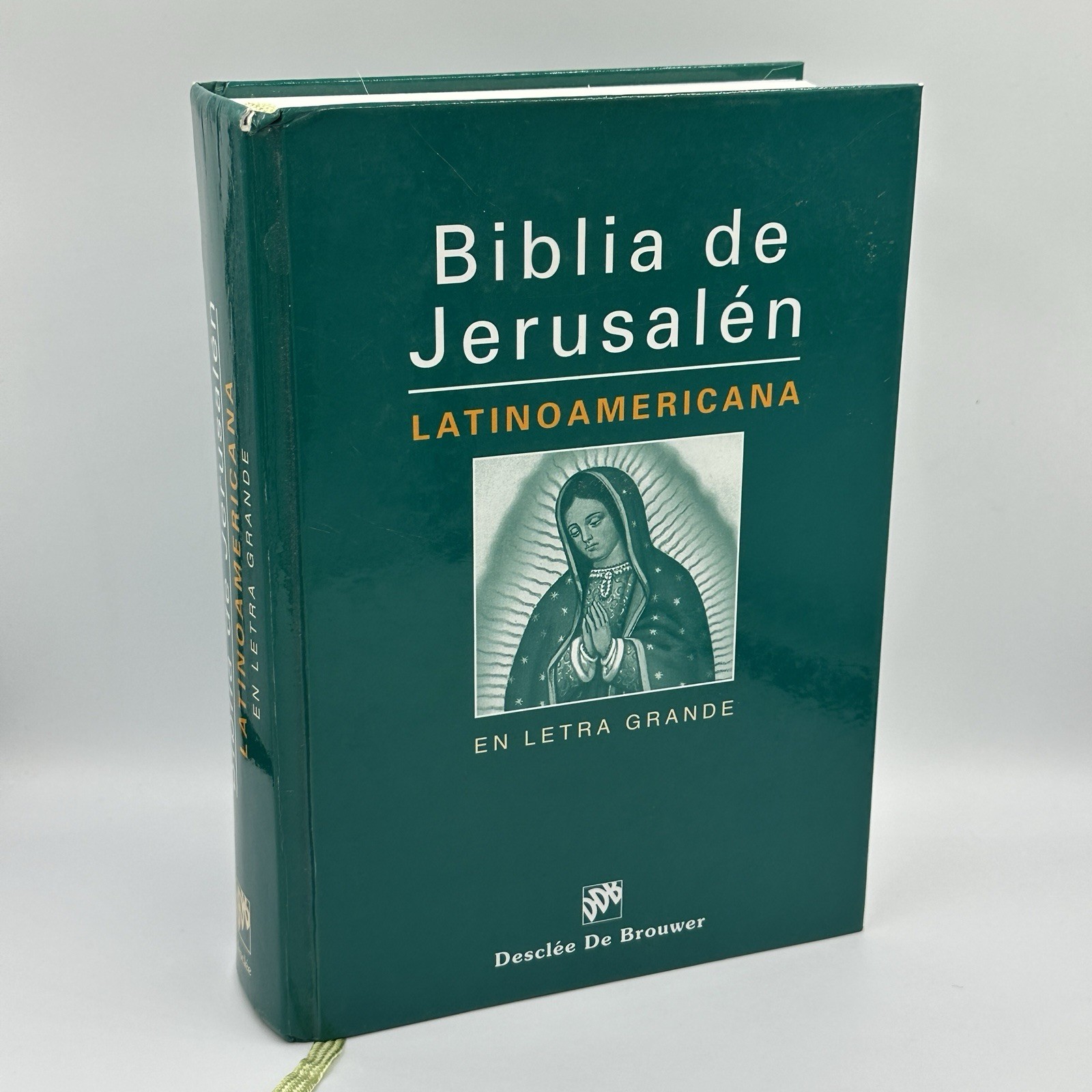 BIBLIA DE JERUSALEN (LATINOAMERICANA) LETRA GRANDE 2017 BILBAO SPAIN VG+ SOLID!!
