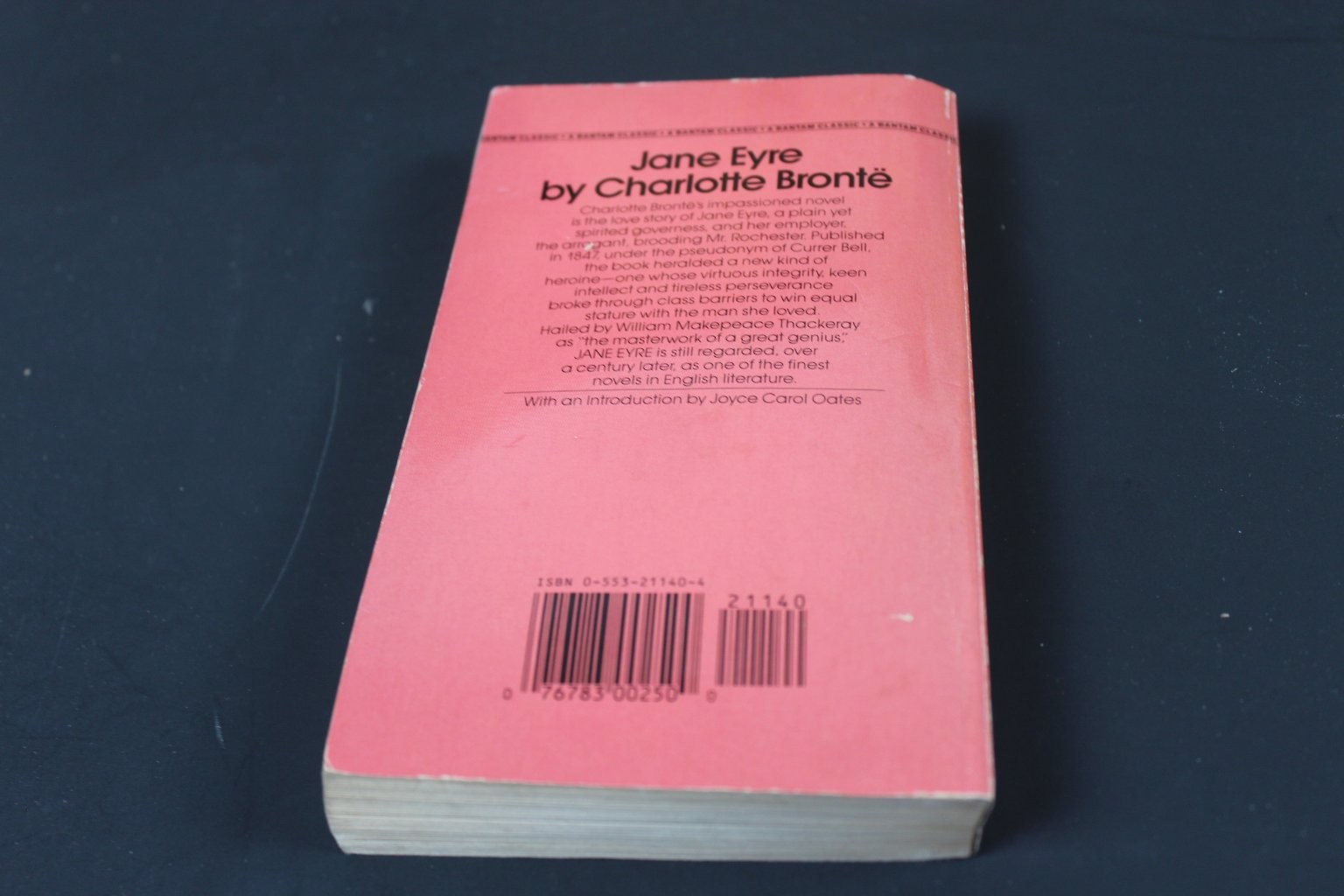 Jane Eyre Charlotte Bronte 1981 Bantam Classic Joyce Carol Oates Introduction