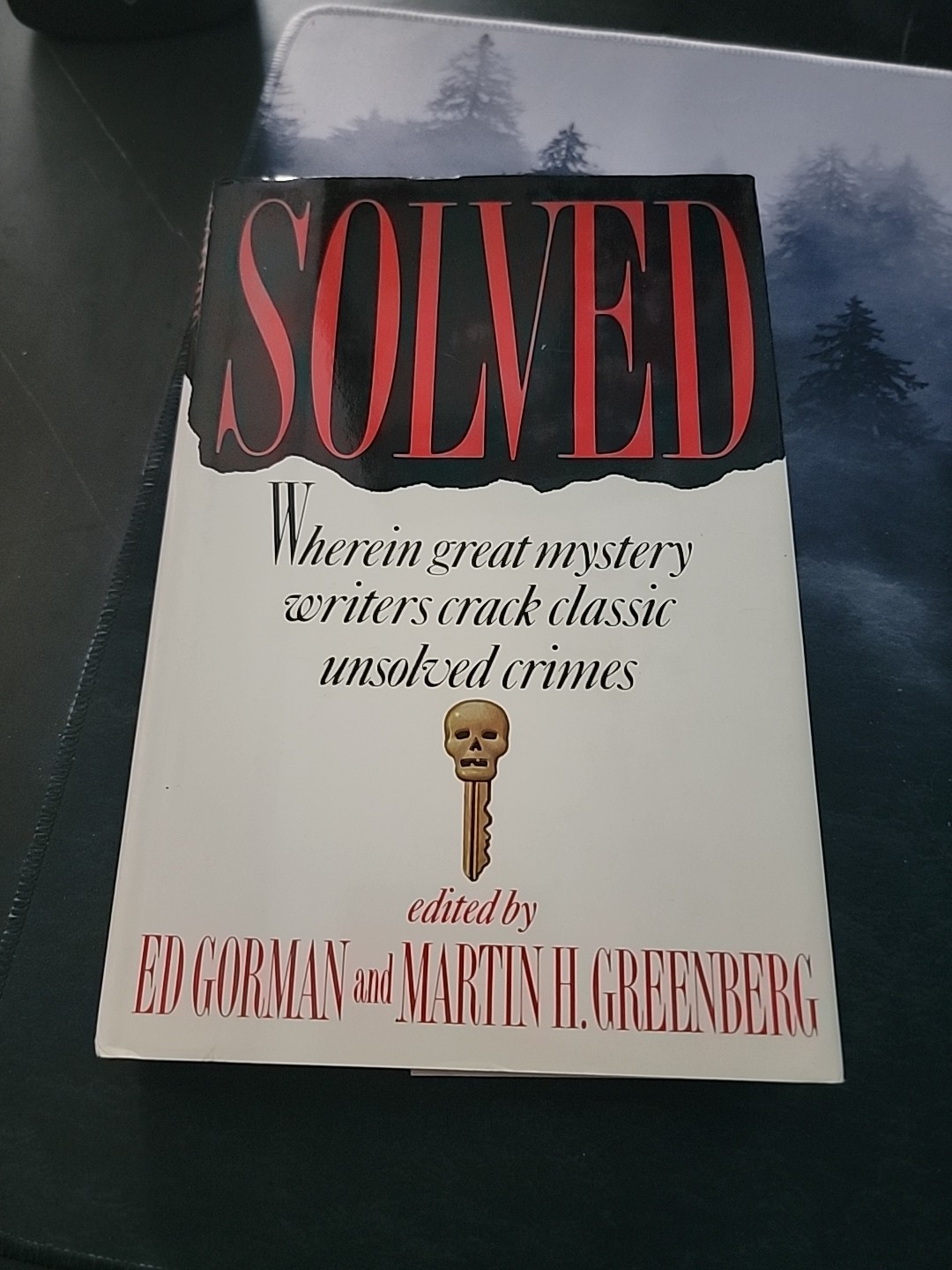 SOLVED Edited by ED GORMAN AND MARTIN H. GREENBERT – HB – DJ – FIRST EDTION