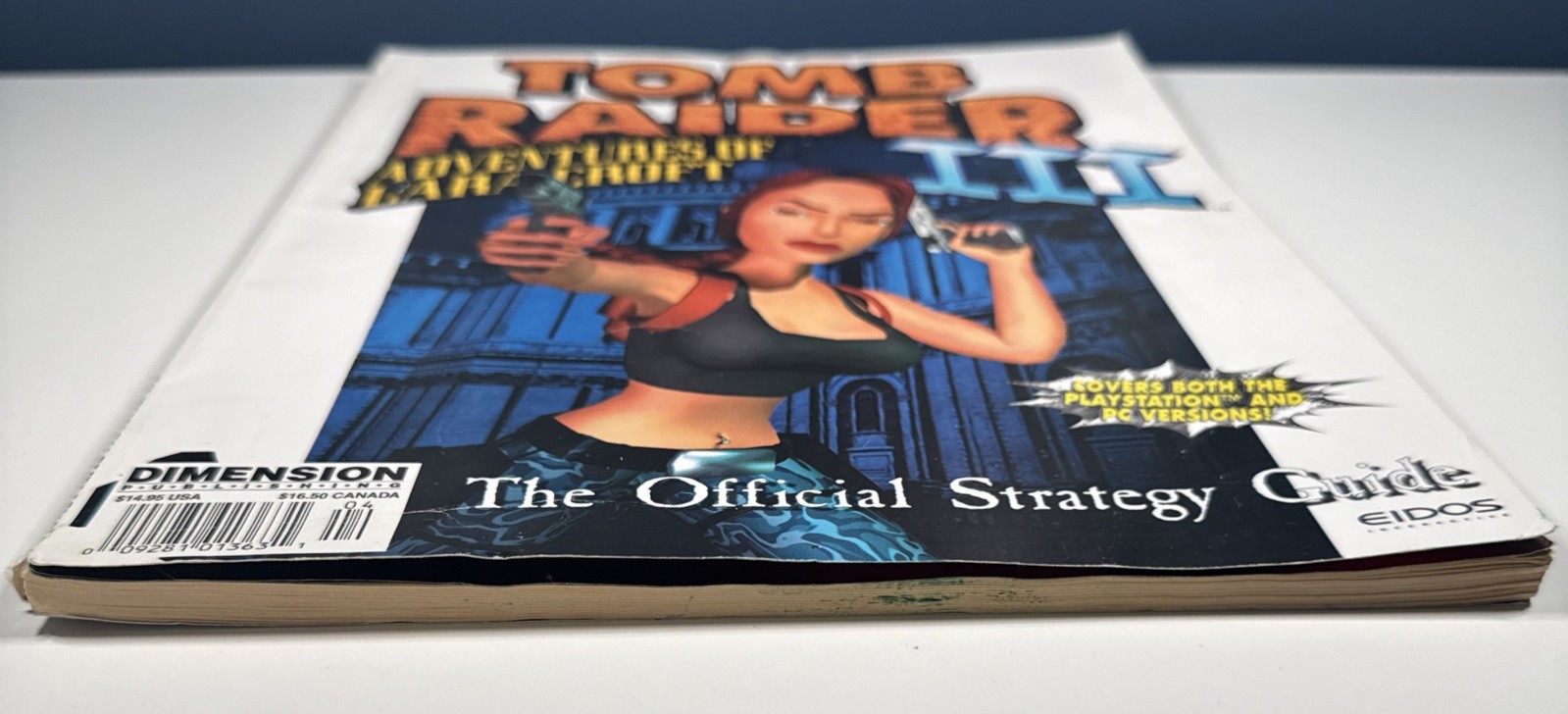Tomb Raider III Adventures Of Lara Croft Official Strategy Guide Covers PS & PC
