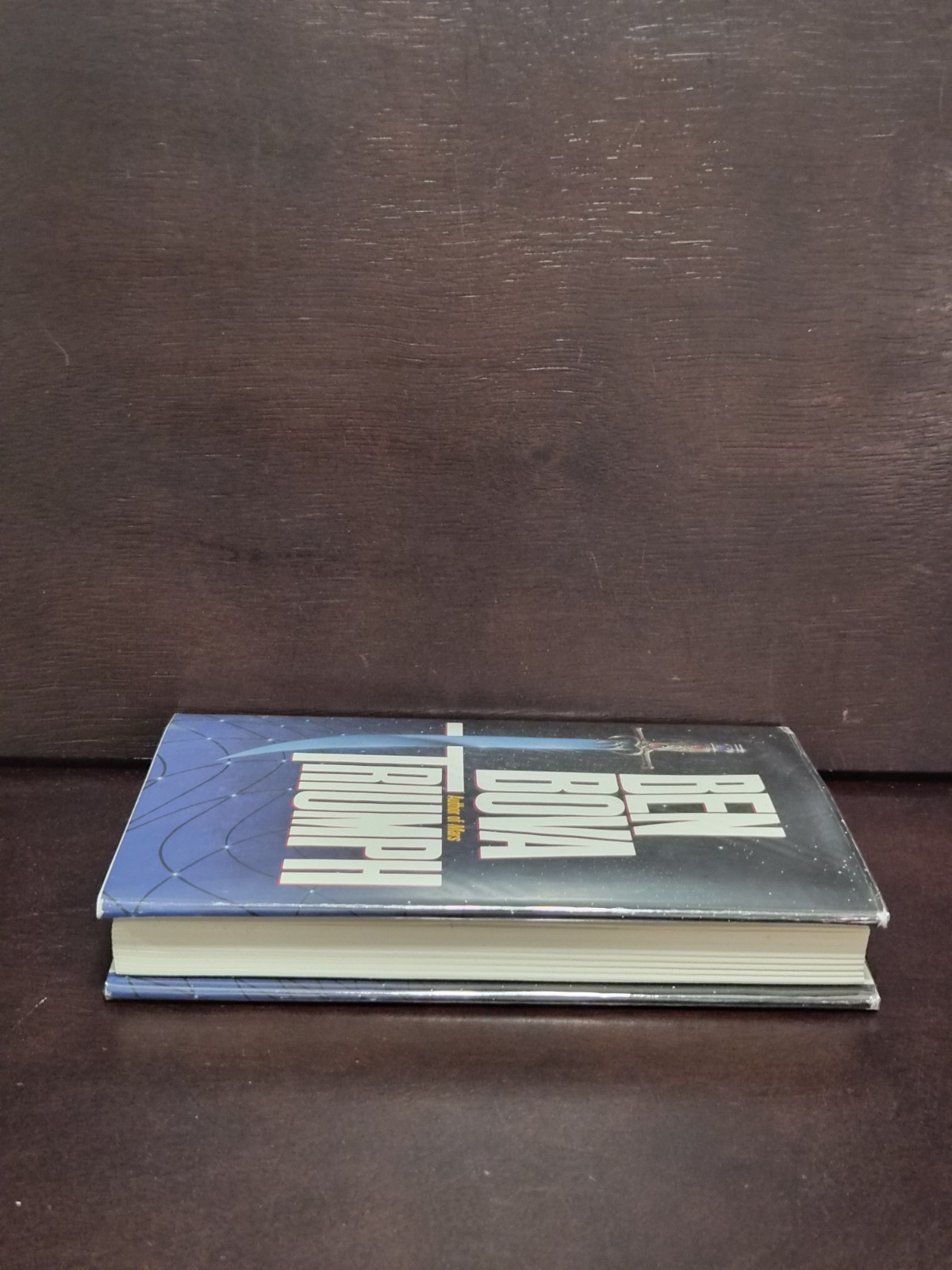 ​​Ben Bova TRIUMPH 1993 SIGNED 1st Ed 1st Print HCDJ LN Alternate History WWII