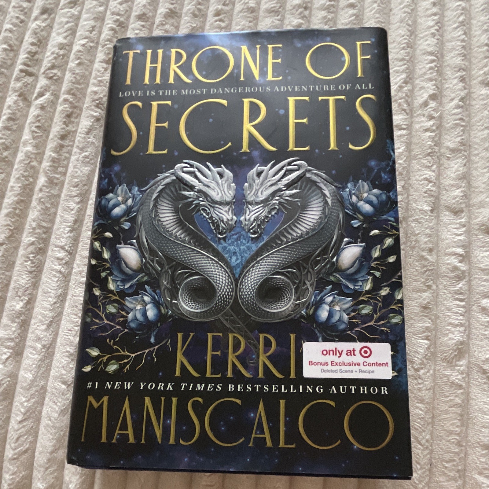 Kerri Maniscalco Throne of Secrets Prince of Sin Series Hardcover w/ Dust Jacket
