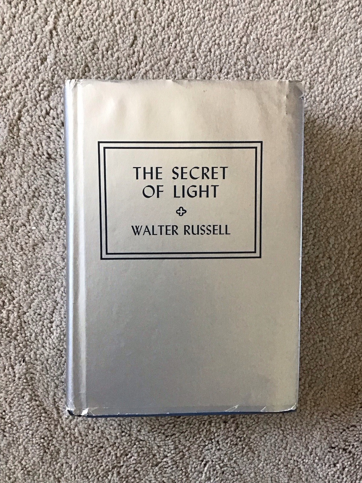 THE SECRET OF LIGHT by Walter Russell 1974 Limited Edition De Luxe
