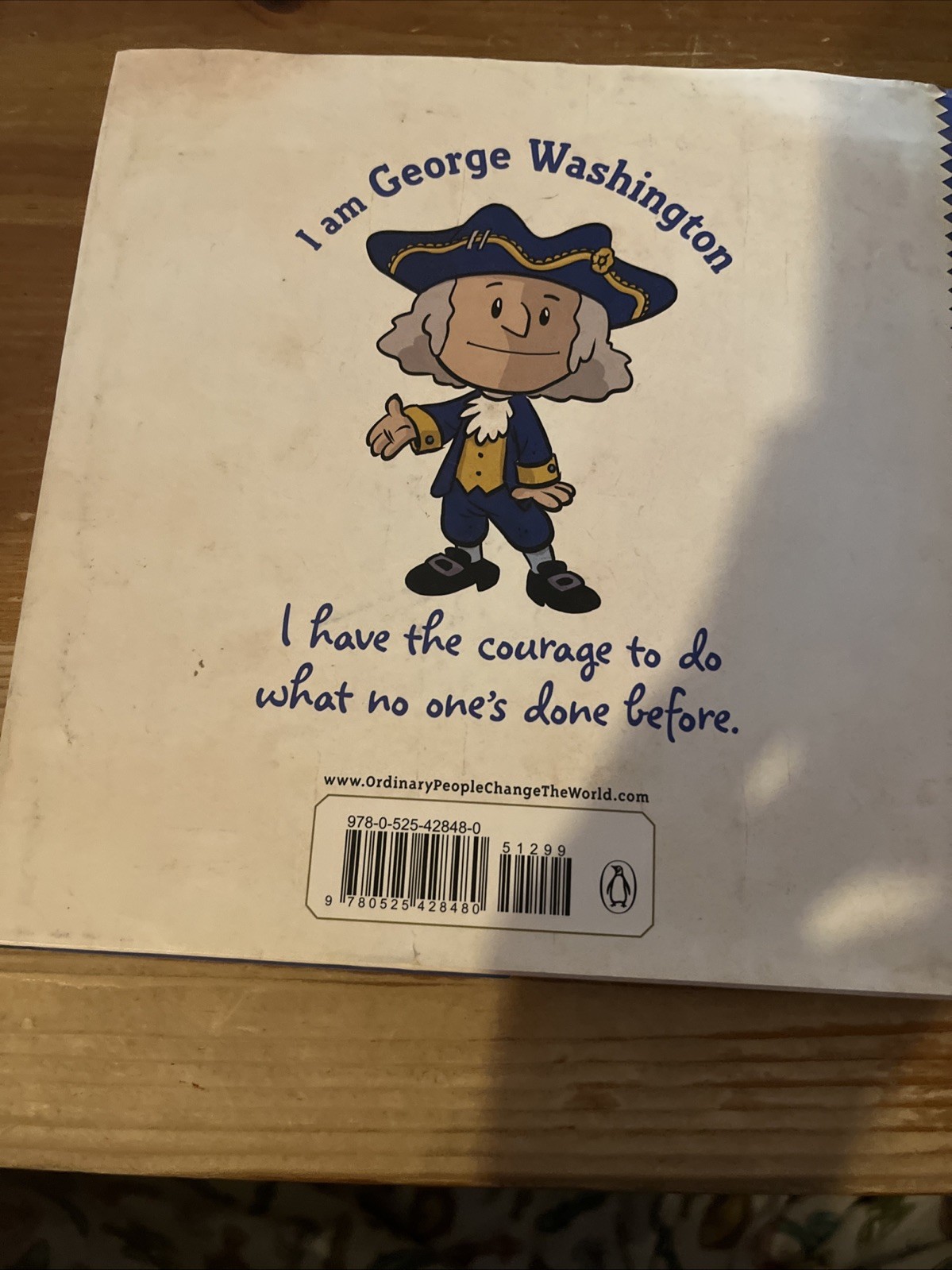 I Am George Washington by Brad Meltzer (2016, Hardcover)