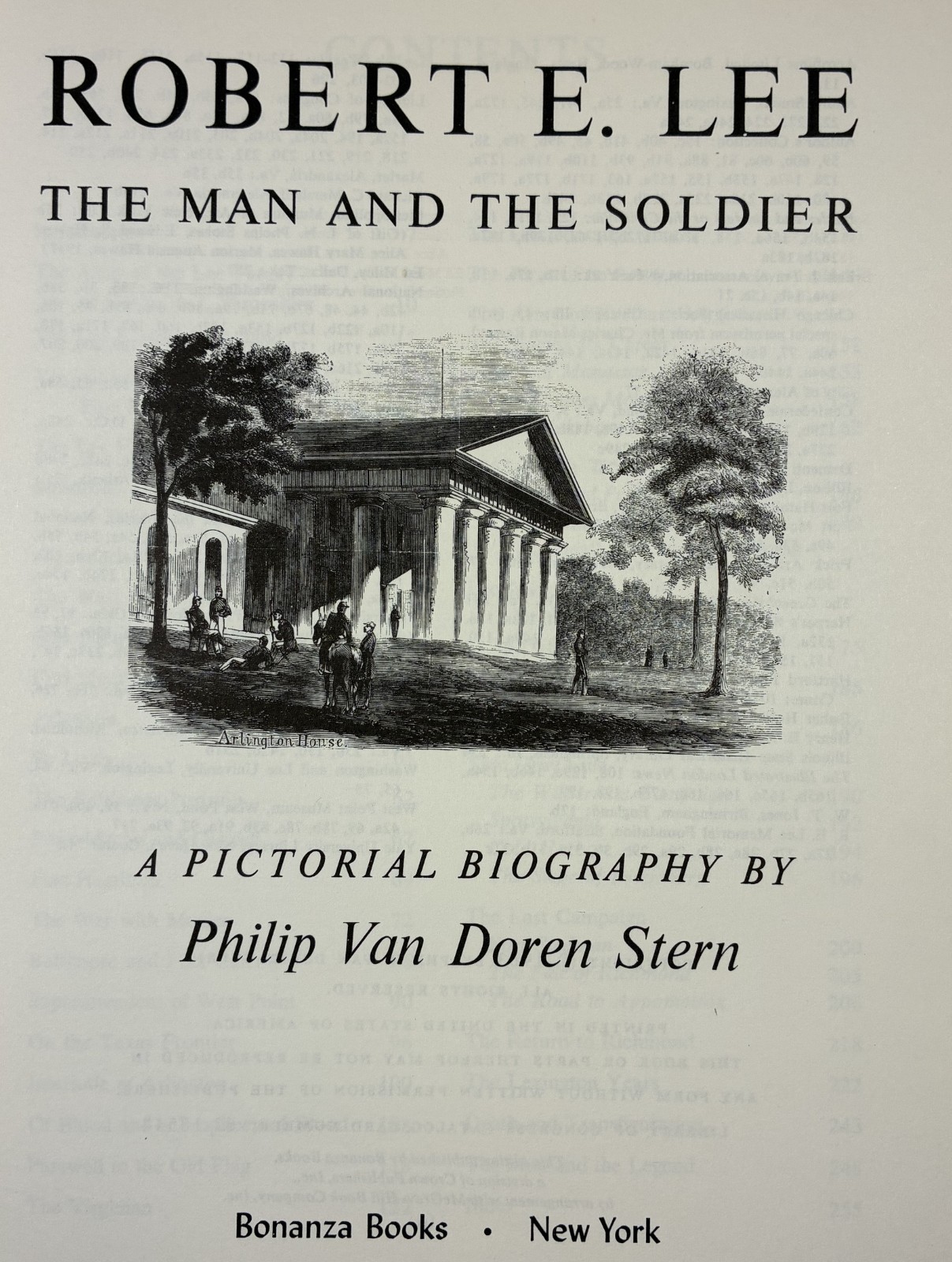 ROBERT E. LEE – The Man and the Soldier. Vintage 1963 HC/DJ. Von Doren Stern.