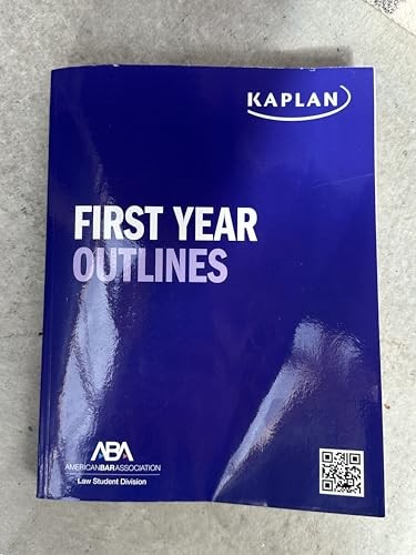 First Year Outlines