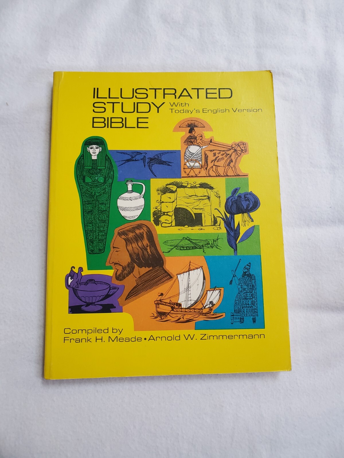 Illustrated Study Bible Compiled By Meade & Zimmerman PB 1977 Judson Press