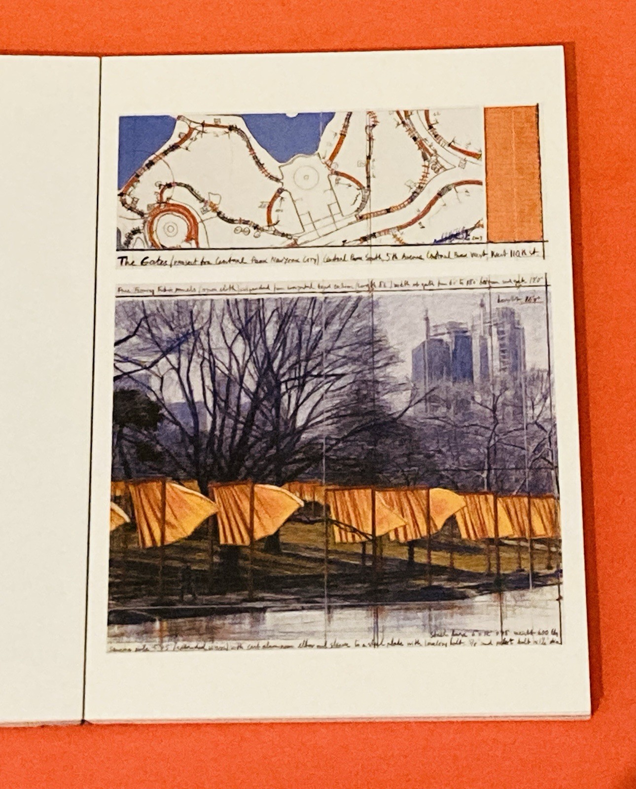 Christo &Jeanne-Claude 30 Photo Postcards THE GATES Central Park &other Projects
