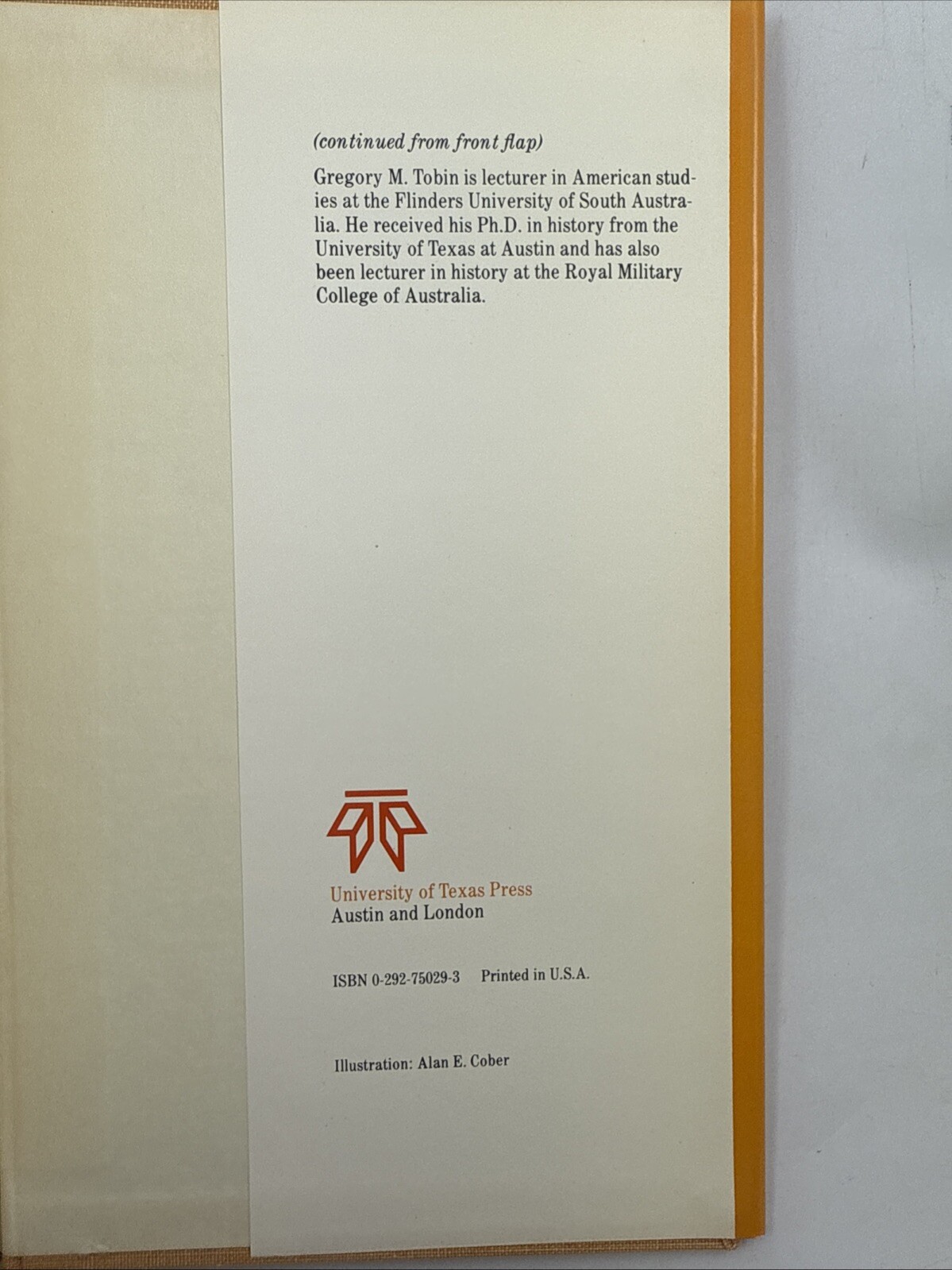 THE MAKING OF A HISTORY: WALTER PRESCOTT WEBB / By Gregory M. Tobin / HCDJ