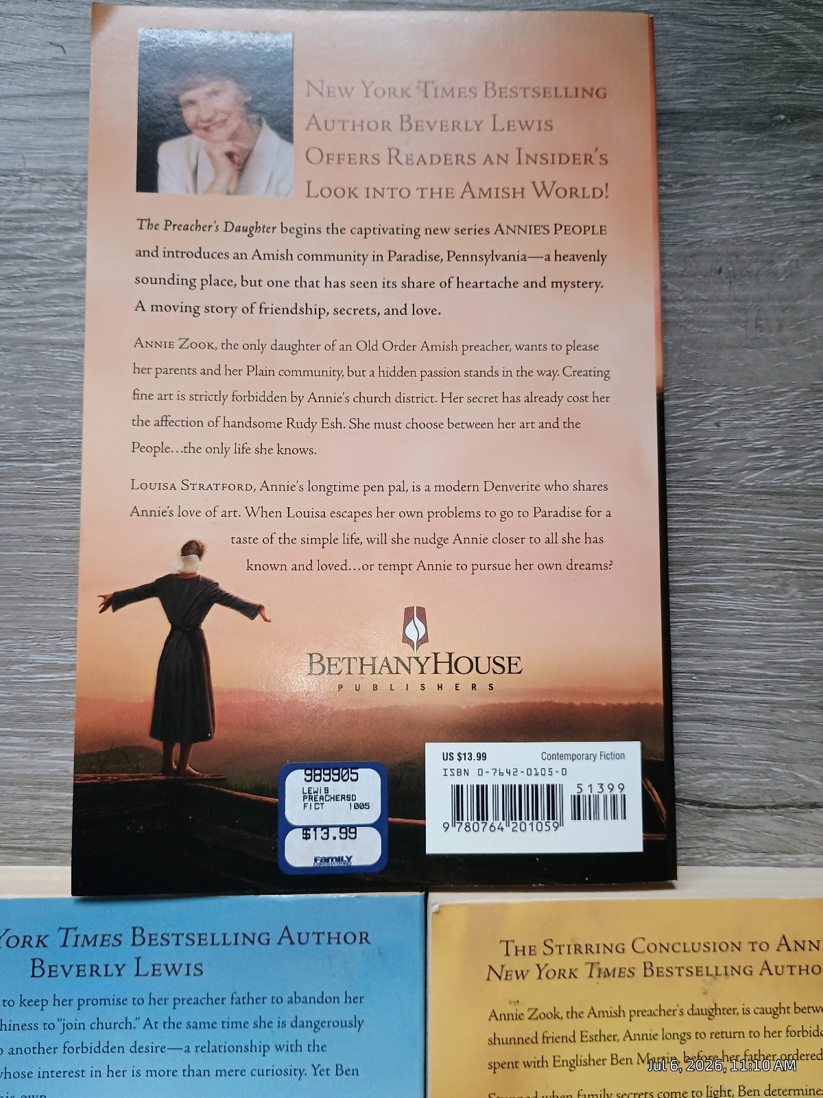 Annie’s People COMPLETE Trilogy by Beverly Lewis – Amish- Mennonite- Fiction