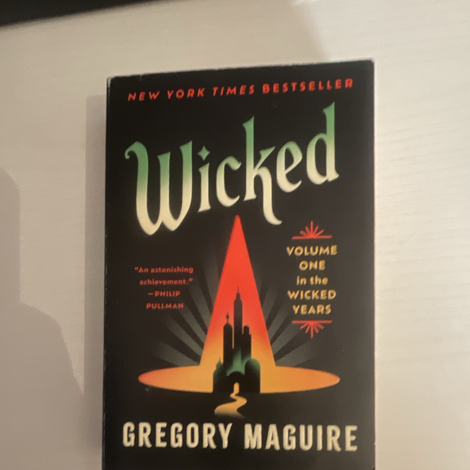 Wicked by Gregory Maguire Paperback Fiction Fantasy Novel Wicked Years Series