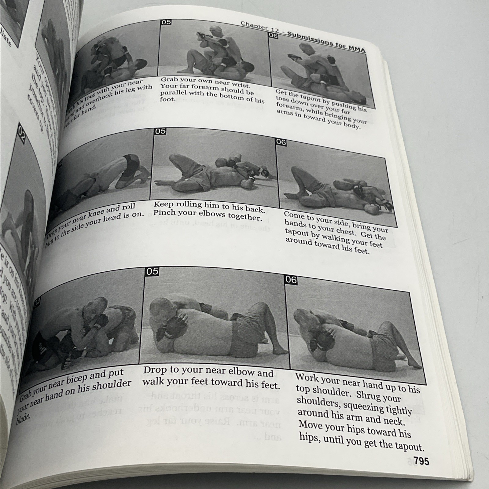 1001 Submissions Reference Manual Mixed Martial Arts Finishing Techniques, PB Ve