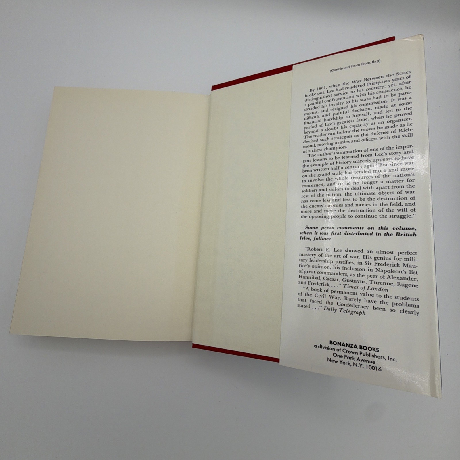 Robert E. Lee The Soldier By Major-General Sir Frederick Maurice HCDJ Hardcover