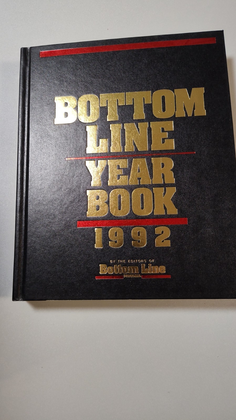 Bottom Line Yearbook 1992 first Edtion