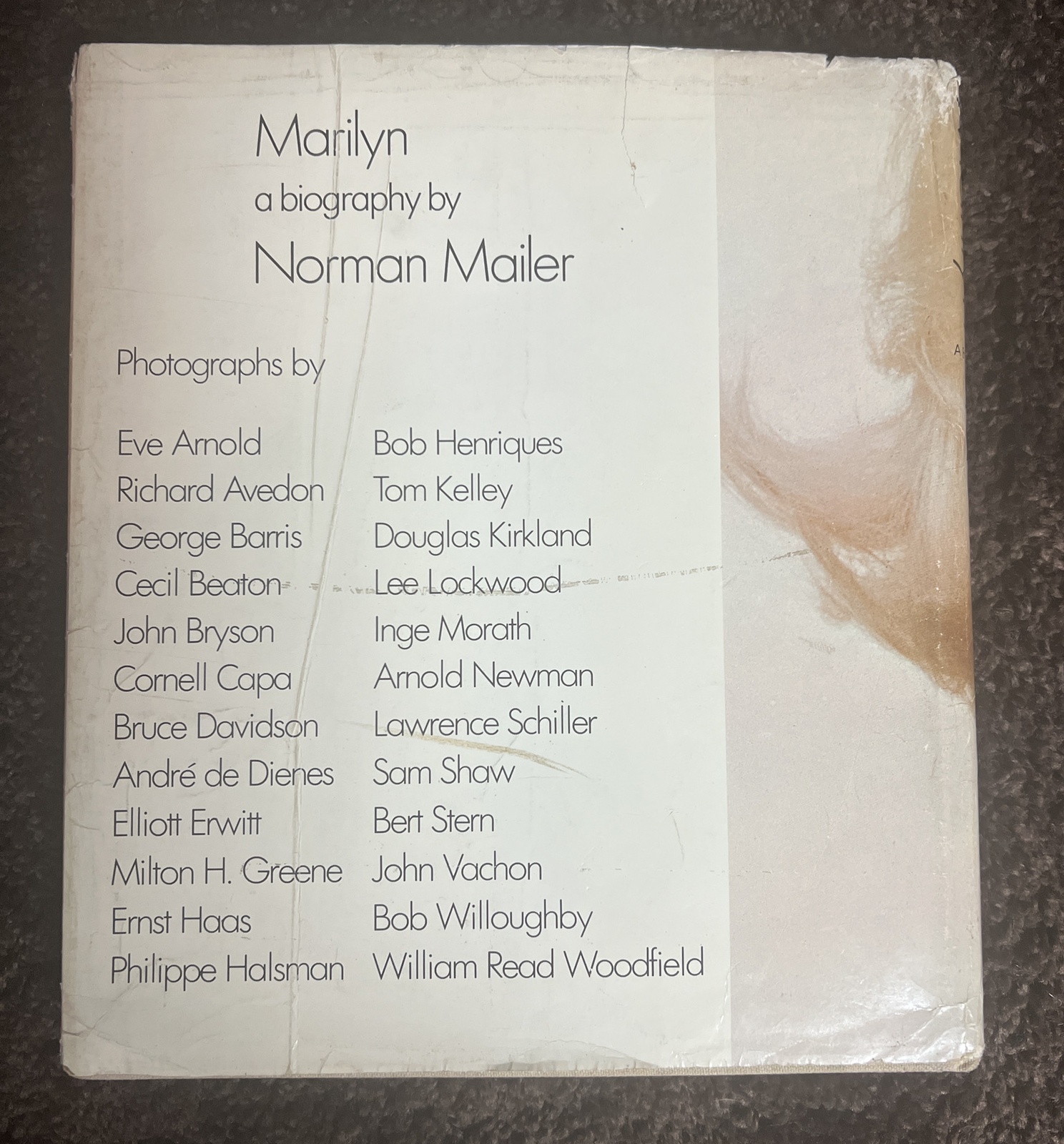 MARILYN a Biography Book 1973 by Norman Mailer First Edition First Printing