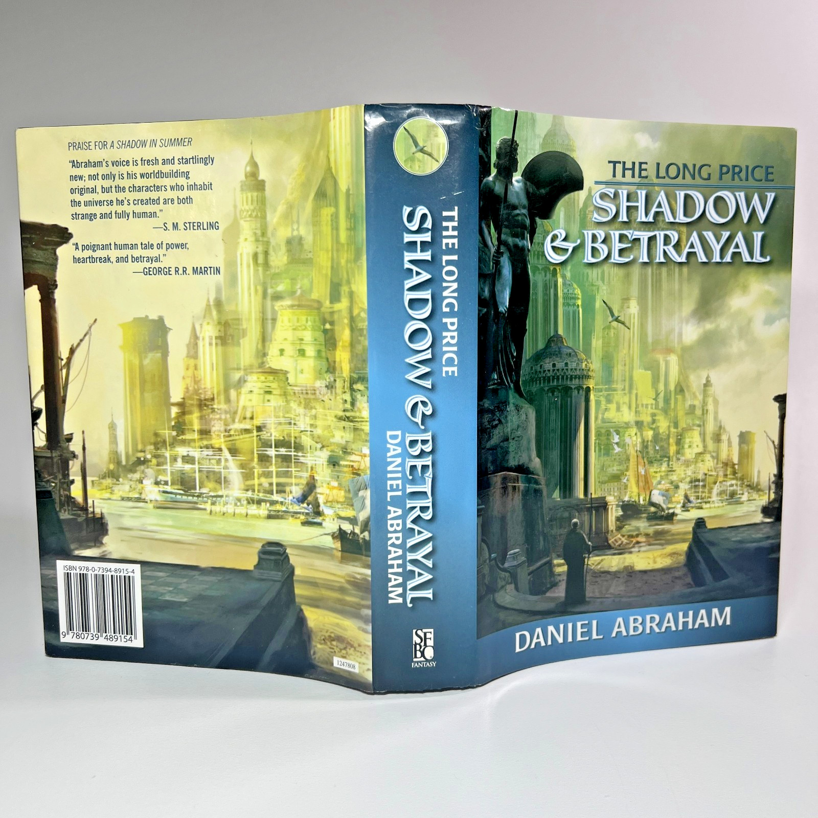 Shadow and Betrayal Daniel Abraham Hardcover Omnibus SFBC Long Price Quartet 1 2
