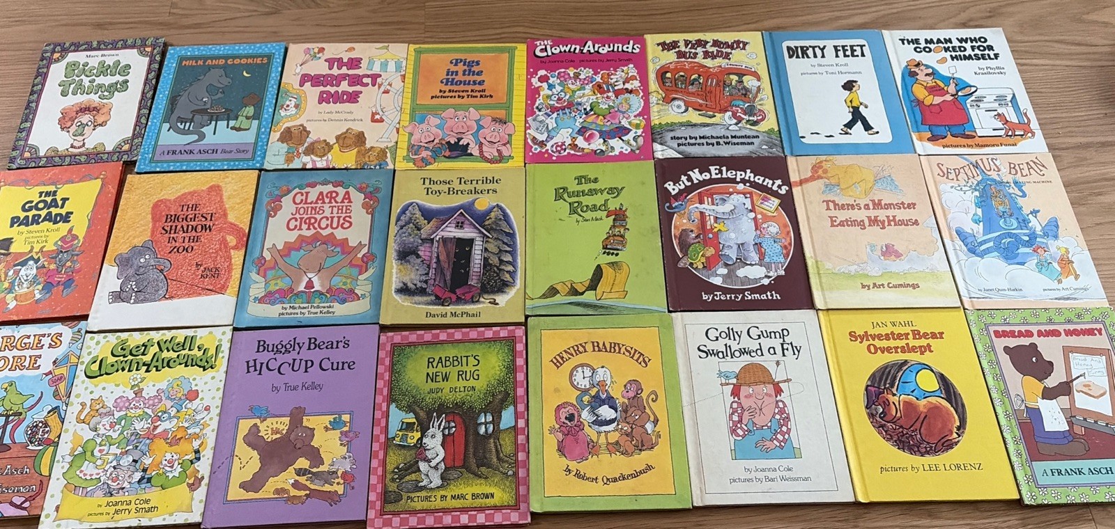 Vintage Lot Of 25 1980s Hardcover Parents Magazine Press Books Dirty Feet +