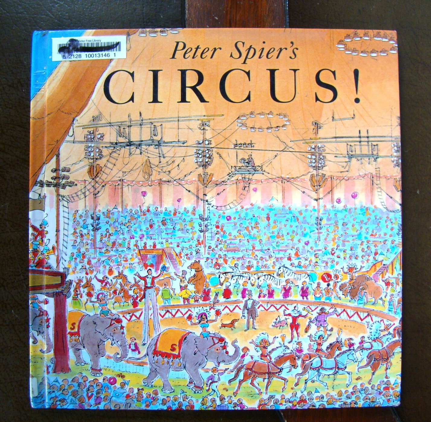 Peter Spier ~6 HC Bks~ Christmas Circus Gobble Jonah Rain Cow Canal Illust ☂🎪🎄