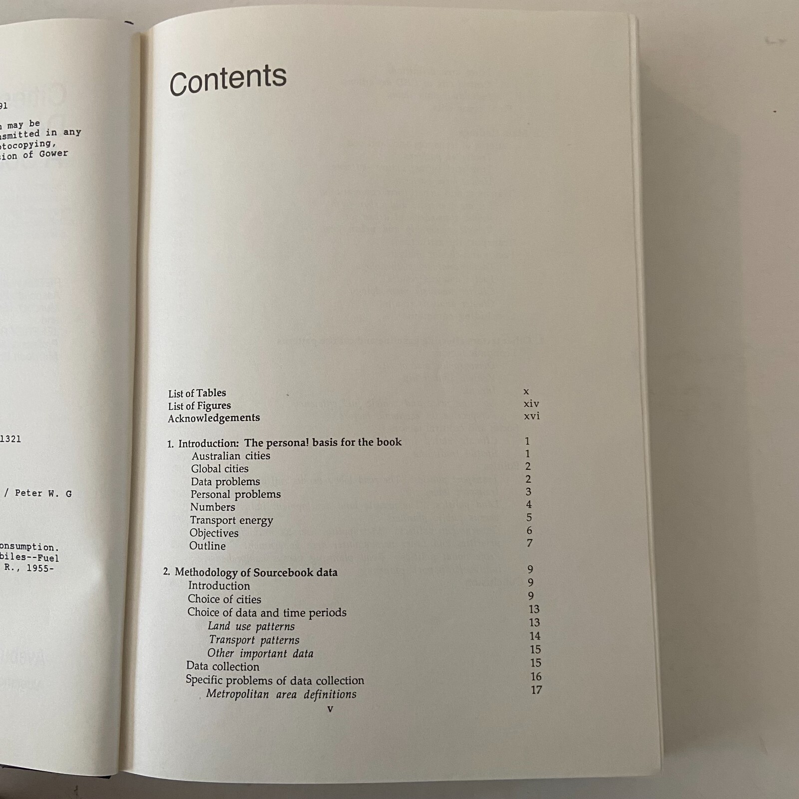 Cities and Automobile Dependence An International Sourcebook Hardcover 1991