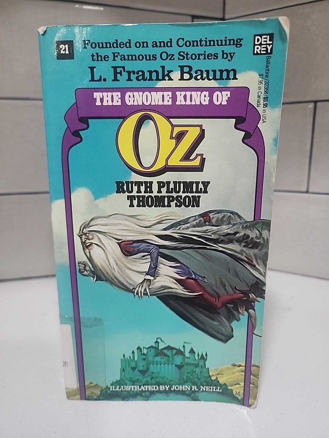 The Gnome King of Oz by Ruth Plumly Thompson Paperback 1985
