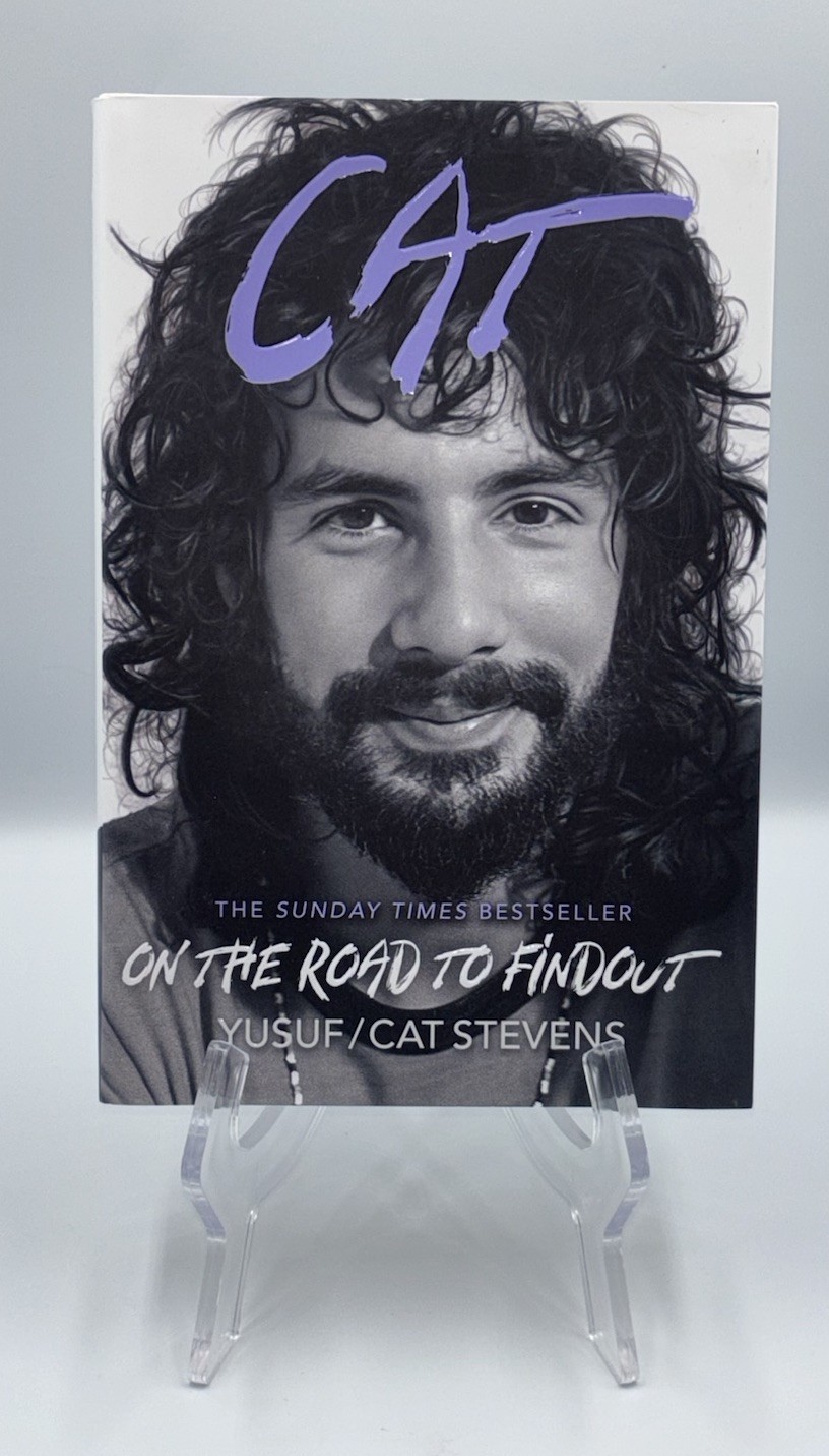 CAT STEVENS SIGNED AUTOGRAPHED BOOK ON THE ROAD MEMOIR 1ST ED / 1ST PRINT YUSEF