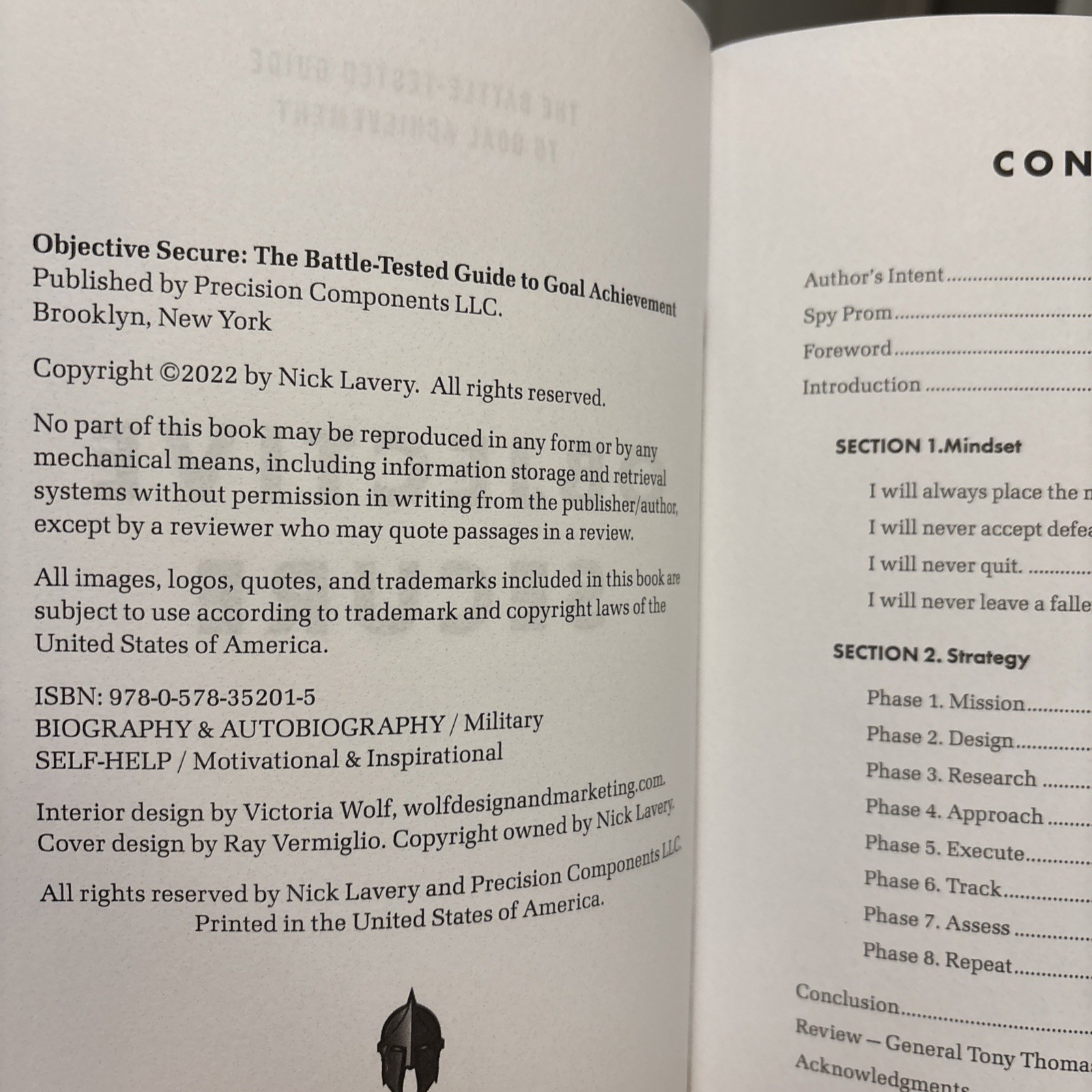 Objective Secure The Battle-Tested Guide to Goal Achievement by Nick Lavery.642