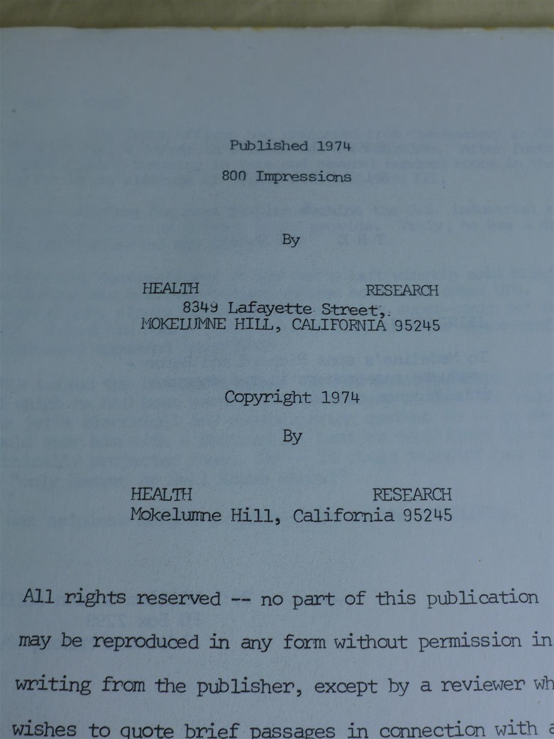 William Gordon Allen OVERLORDS AND OLYMPIANS 1974 Ed. (1 of 800) Health Research