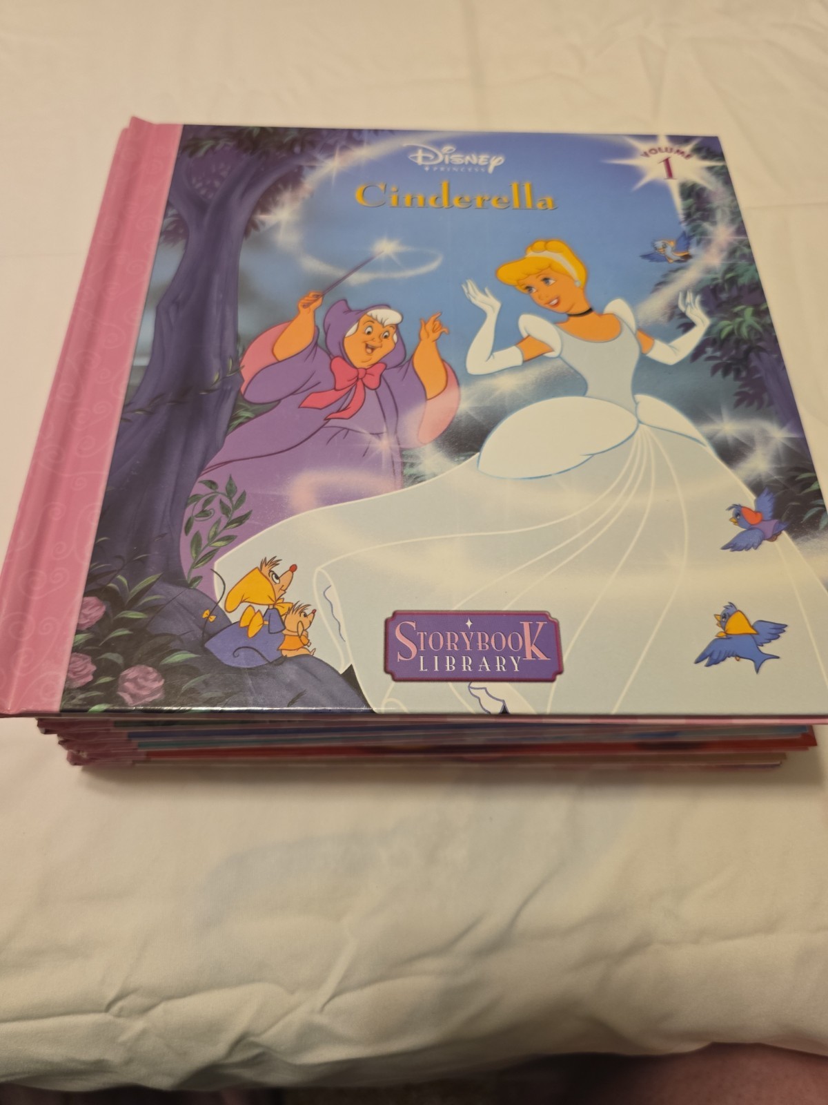 Disney Princess Story Books Library Lot 11 Book Set