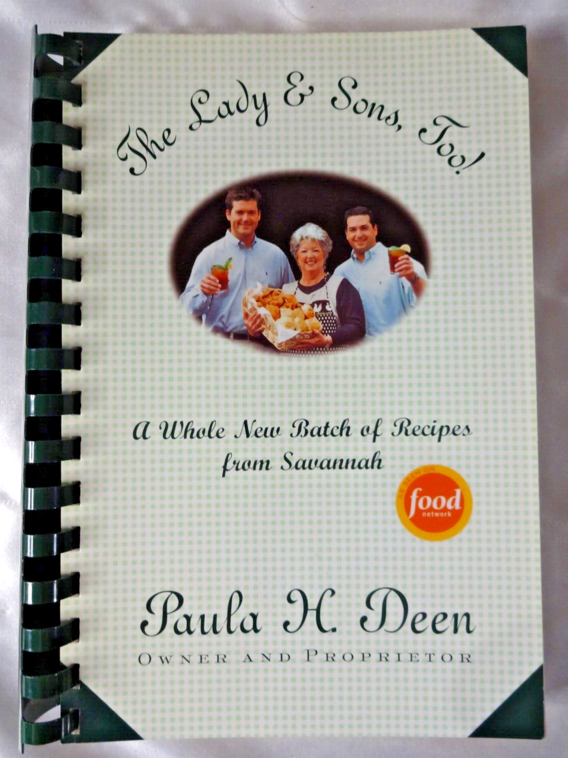 Paula H Deen The Lady & Sons Too Cookbook 2000 248 pages Recipes From Savannah