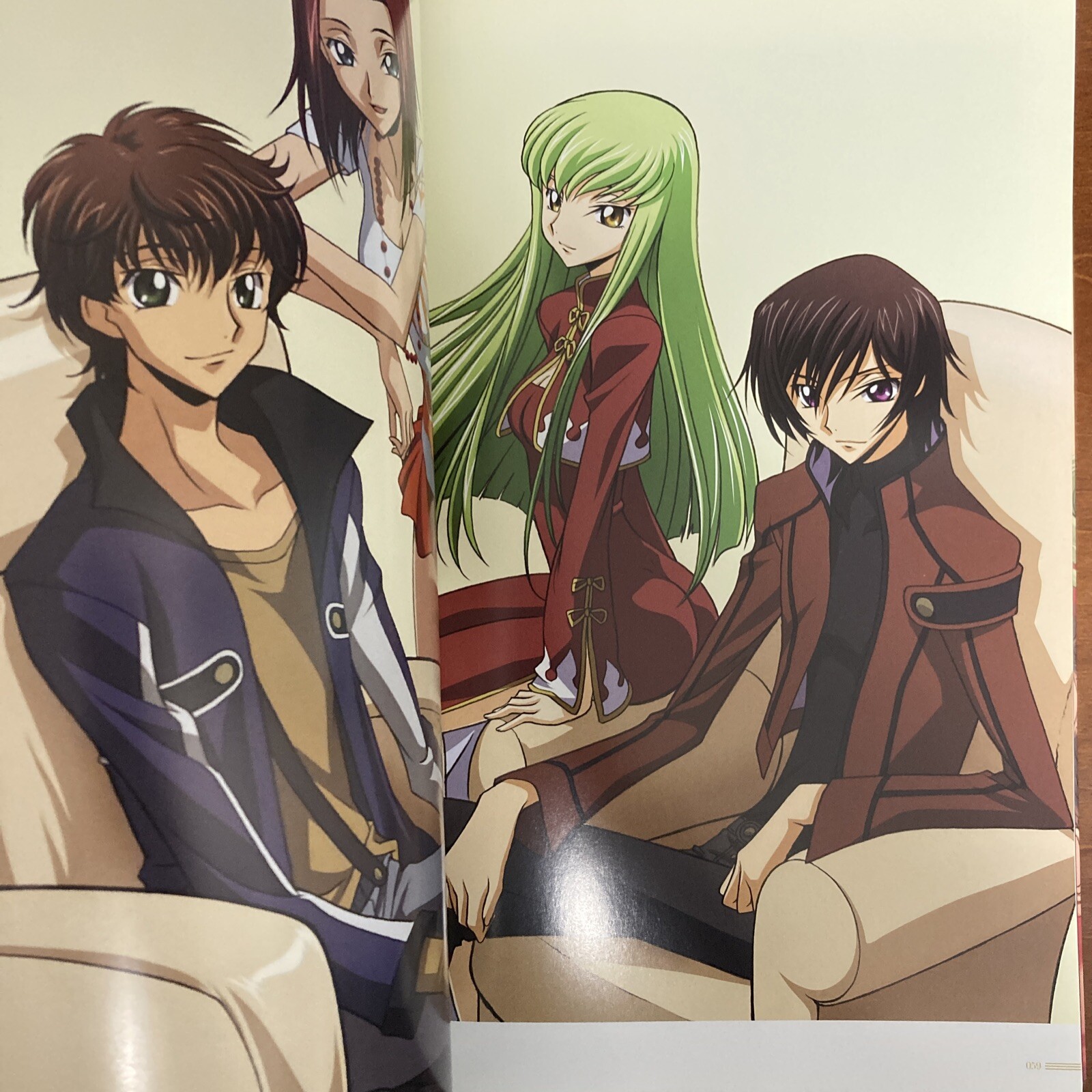 Code Geass Lelouch of the Rebellion illustrations Rebels Art Book